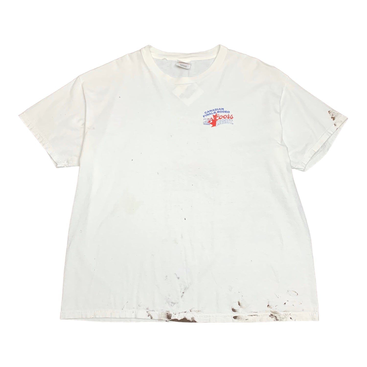 Vintage Coors Light 25 Year Canadian Rodeo Tee XL