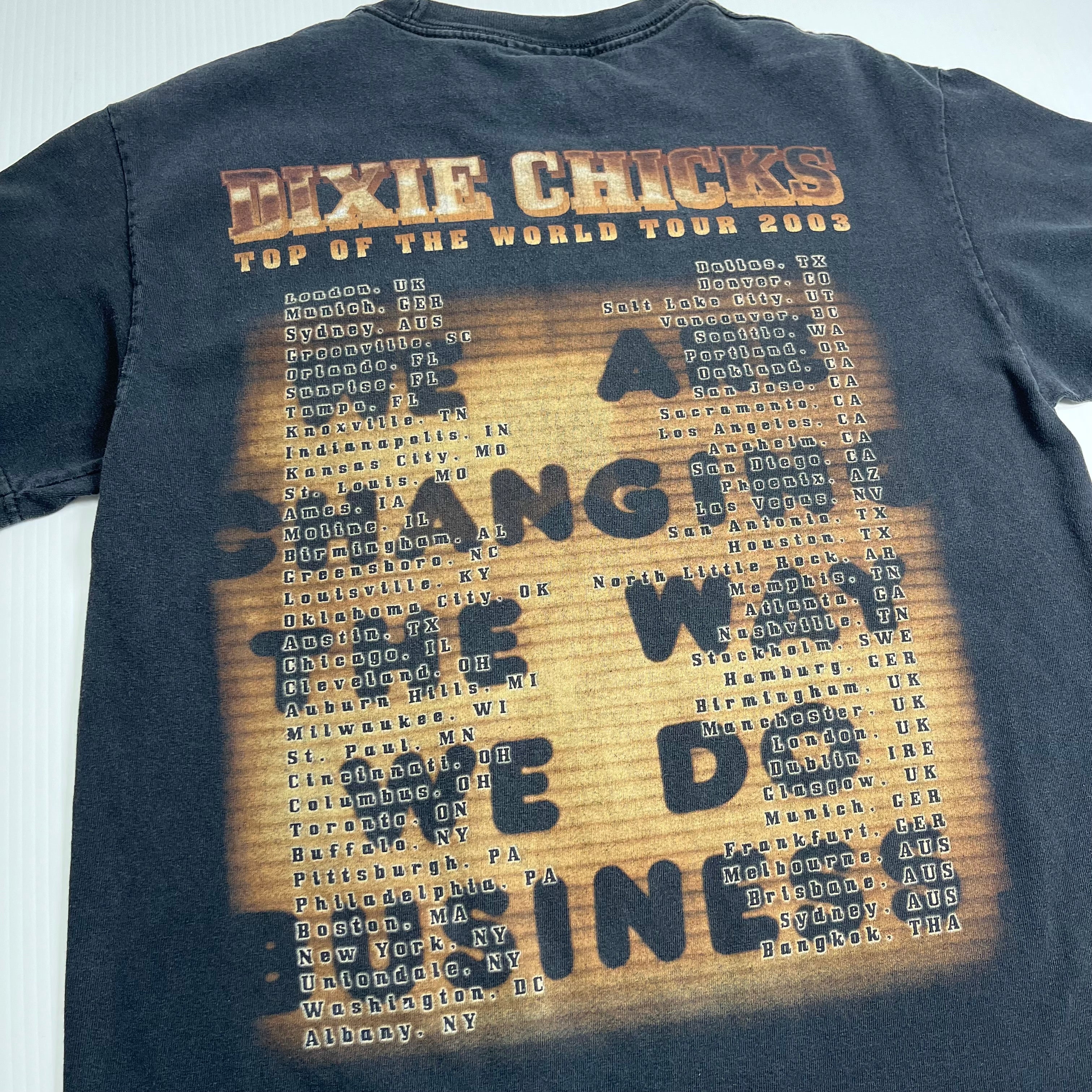 2003 Dixie Chicks Top of the World Tour Tee M
