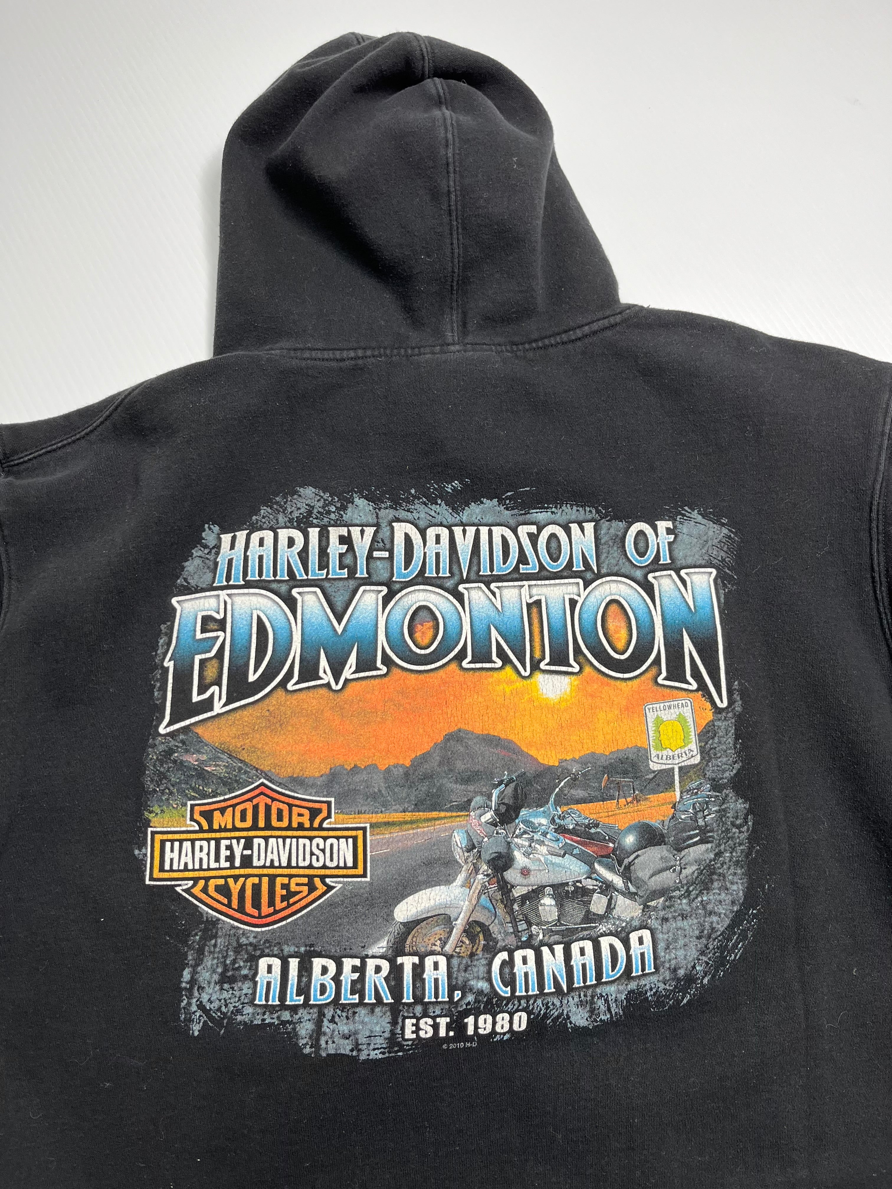 Harley Davidson Edmonton Hoodie L
