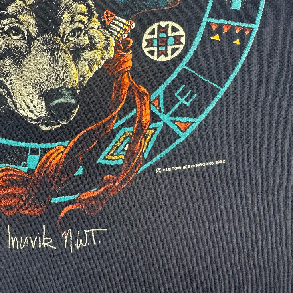 1992 Inuvik N.W.T. Wolf Tee L