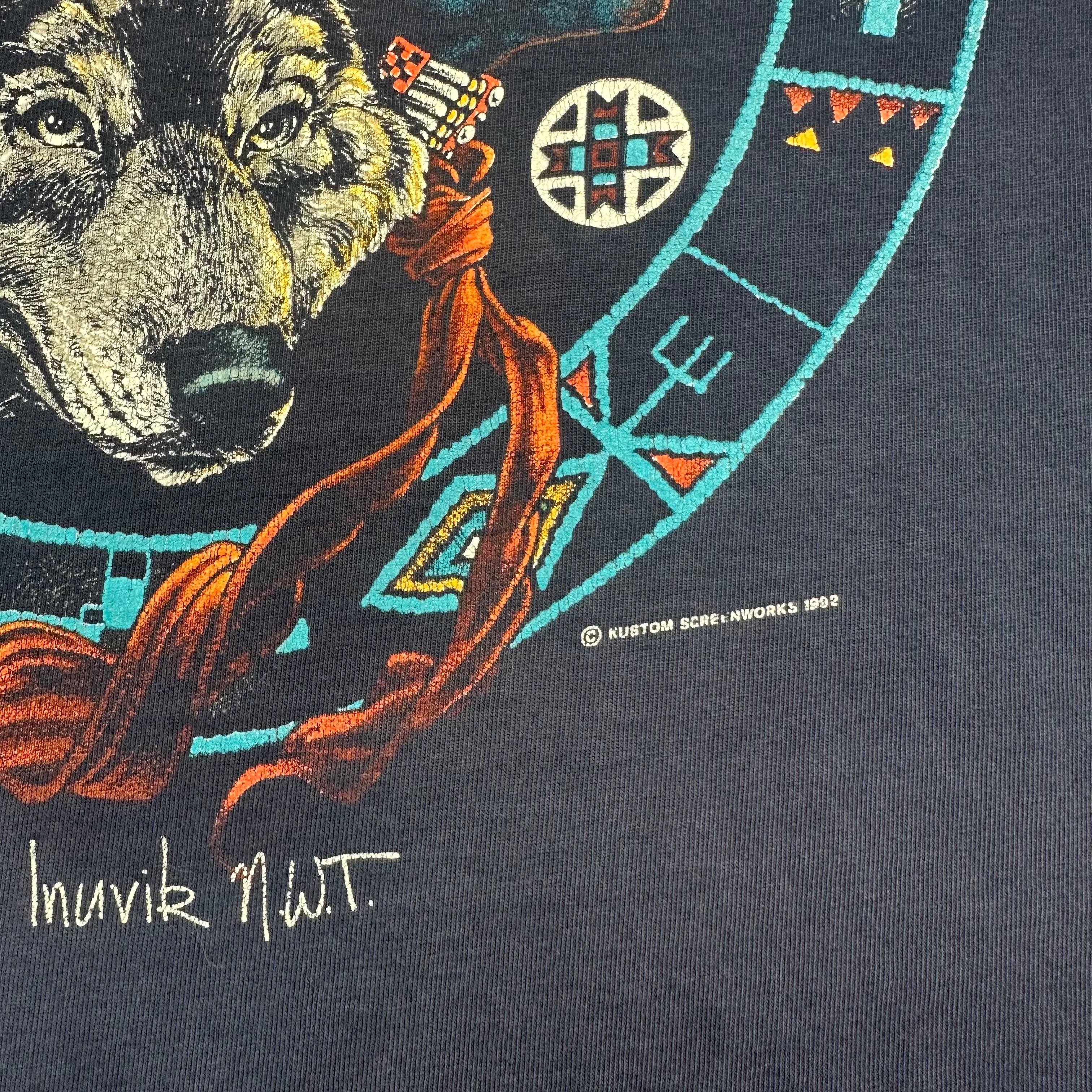 1992 Inuvik N.W.T. Wolf Tee L