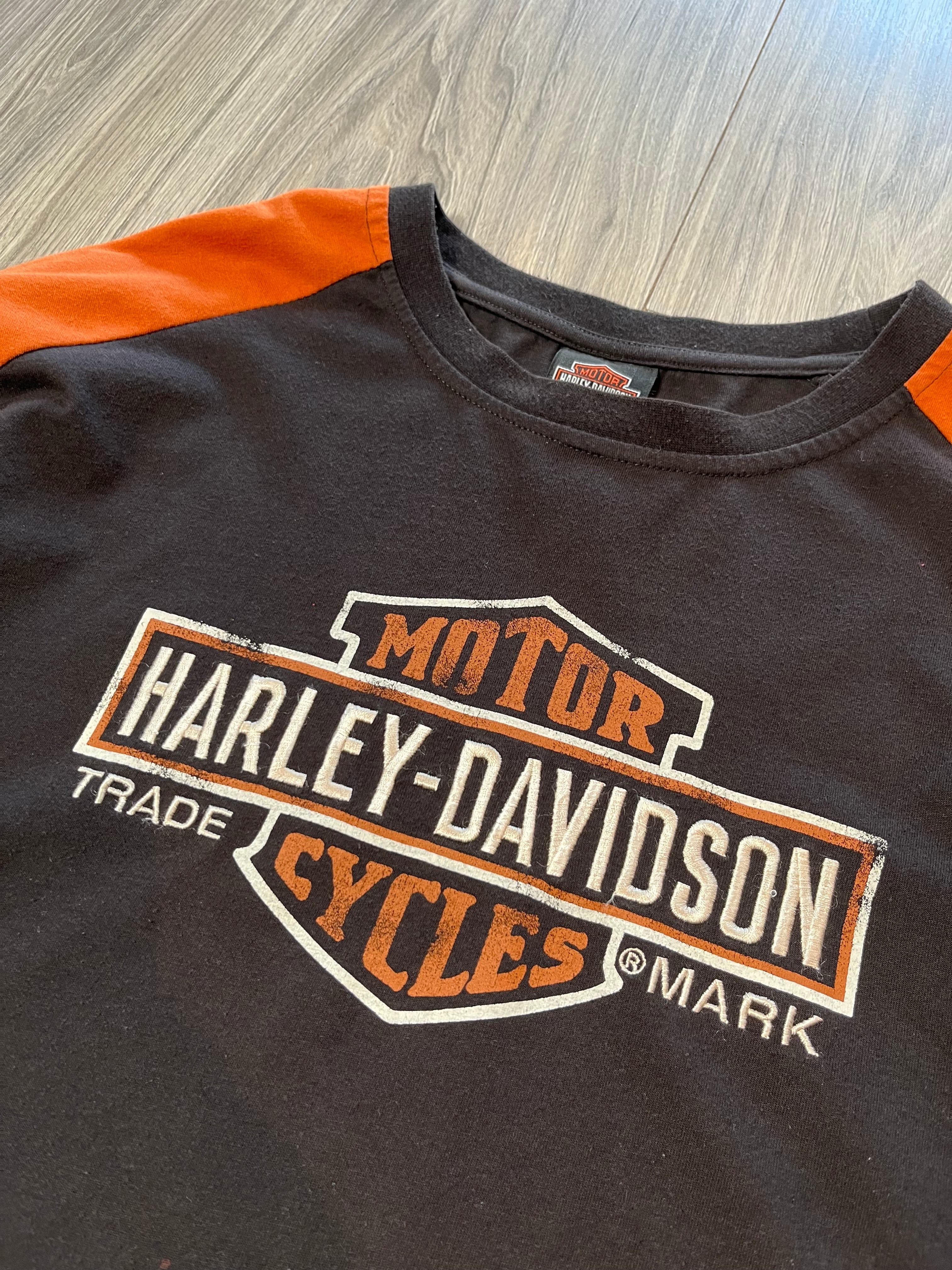 Harley Davidson Big Logo New York City Longsleeve Shirt XL