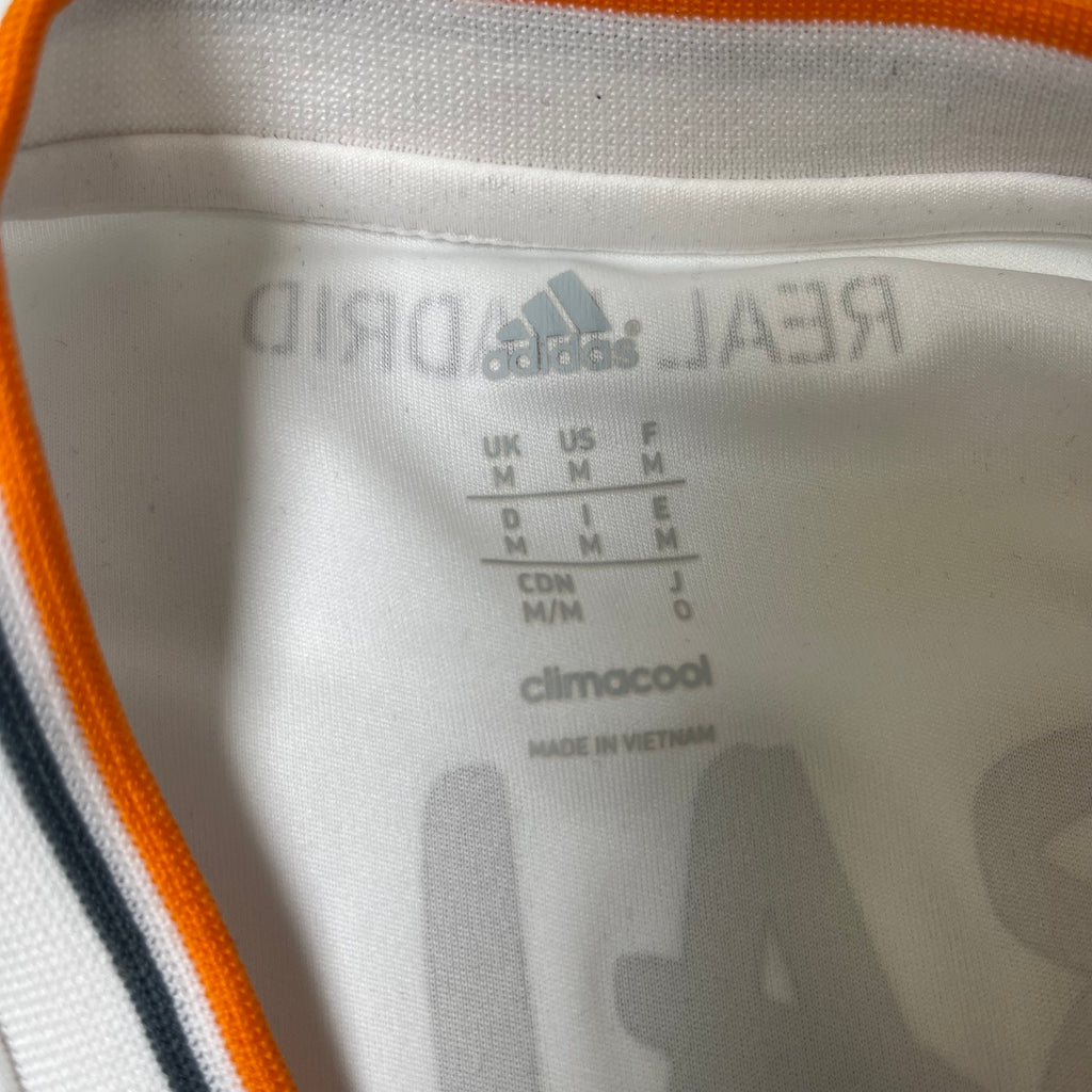 2013-14 Adidas Real Madrid Bale LS Home Kit M