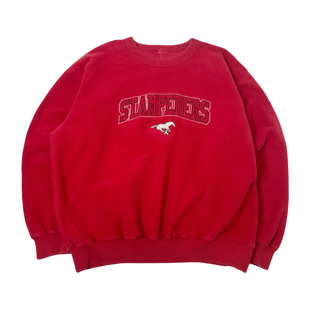 Vintage Calgary Stampeders Crewneck L
