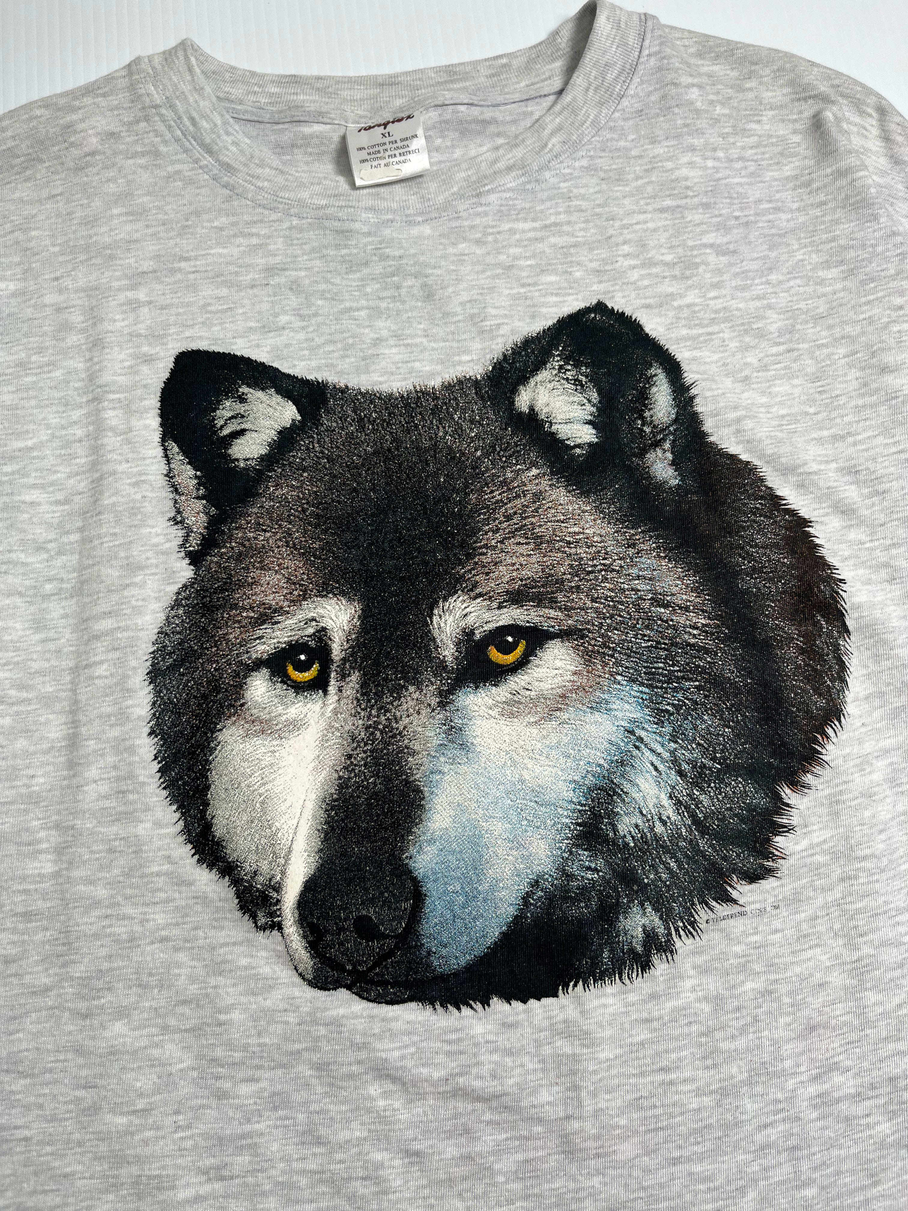 Vintage Wolf Graphic Tee XL