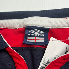 Load image into Gallery viewer, Vintage Umbro England Middle Crest Polo Shirt L
