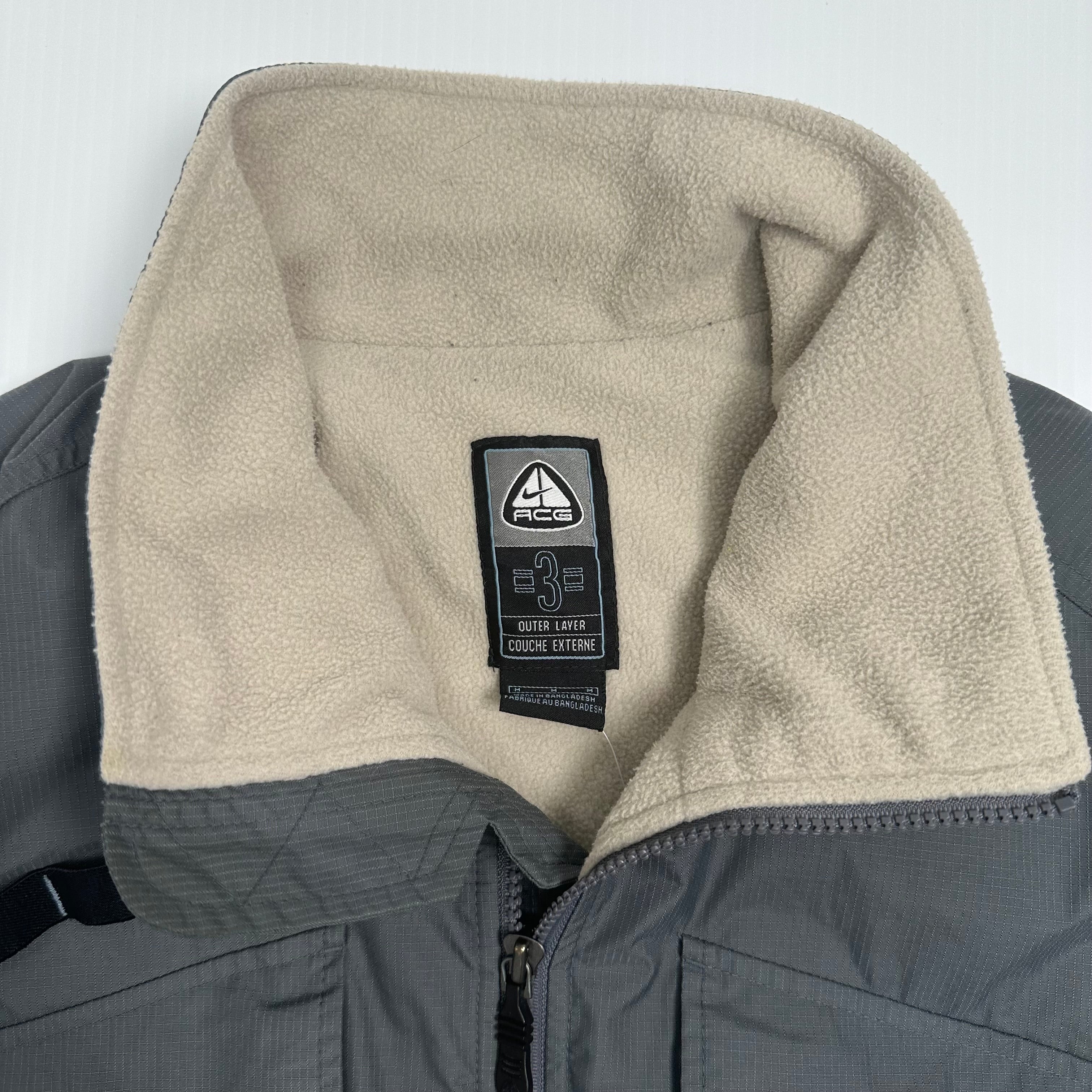 Vintage Nike ACG Fleece Lined Tactical Vest M