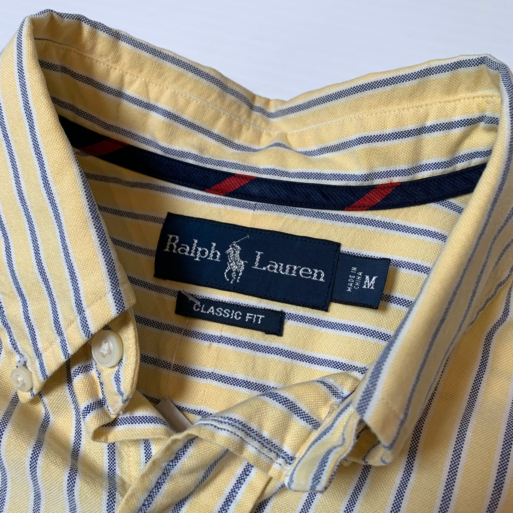 Vintage Ralph Lauren Pinstripe Button Up Shirt M