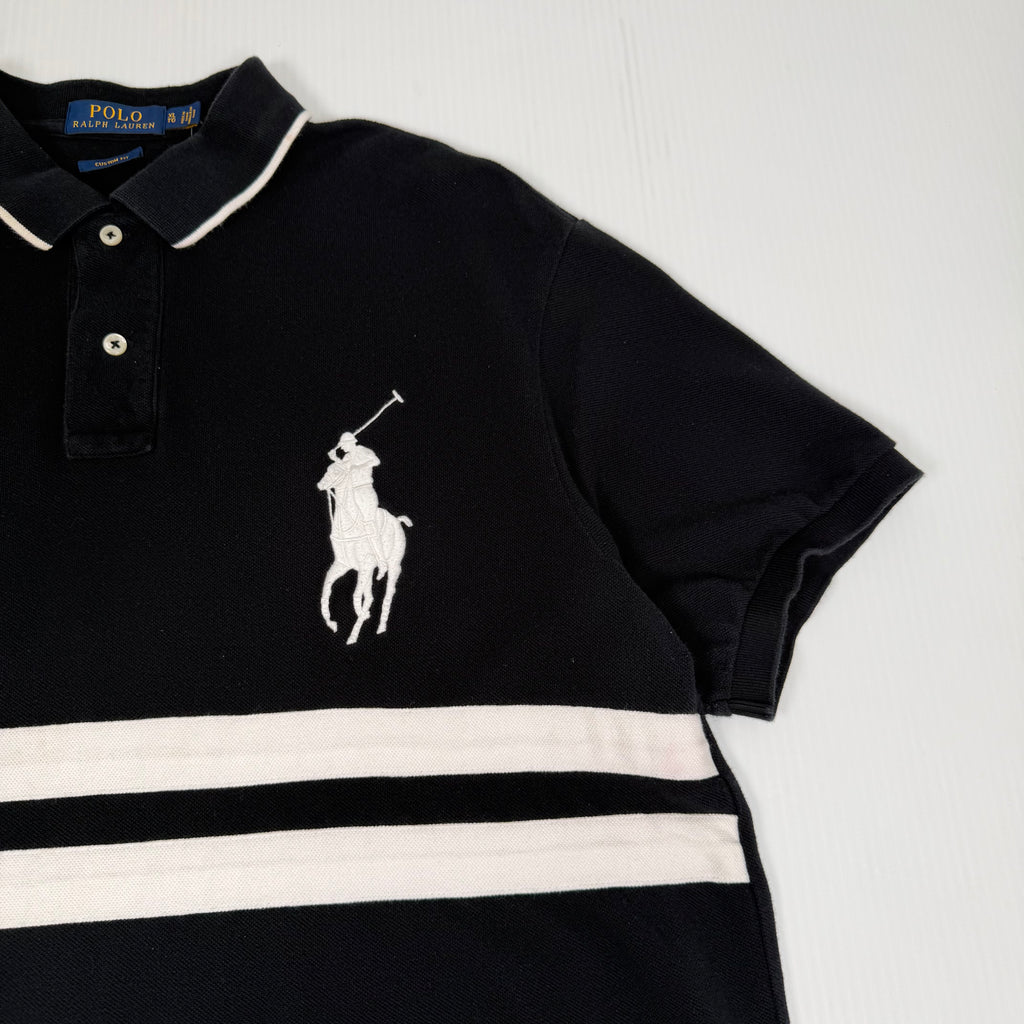Polo Ralph Lauren Big Logo Stripe Polo Shirt XL