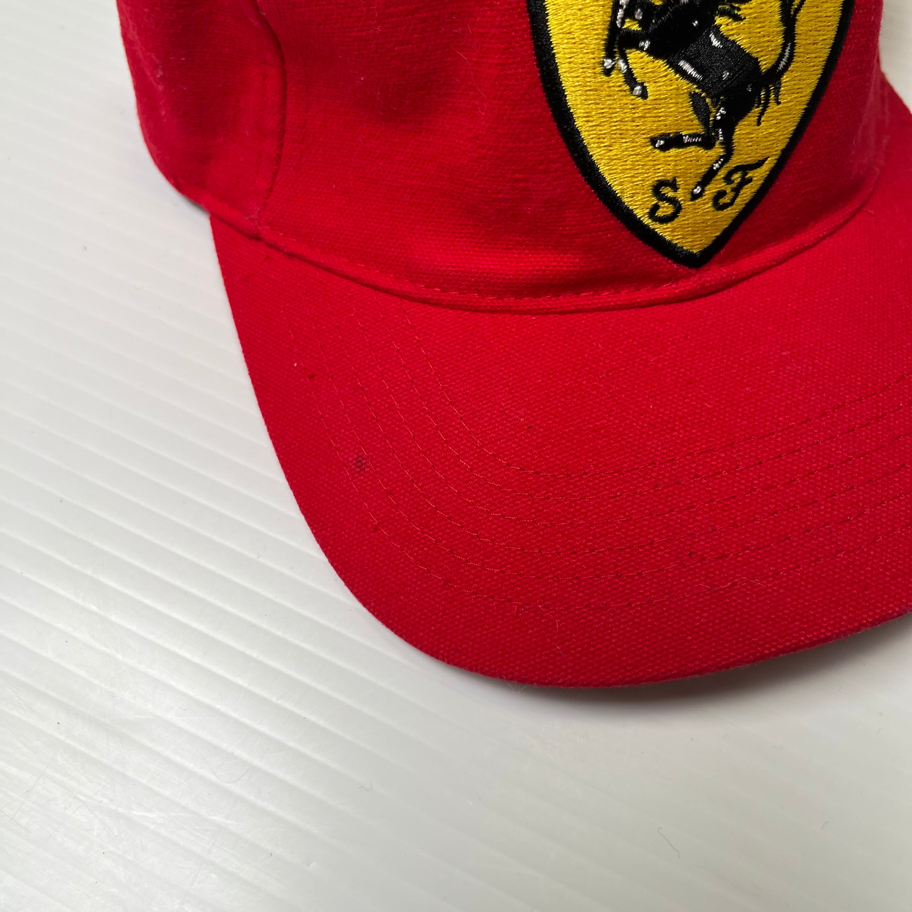 1999 Ferrari Big Logo Strapback Hat