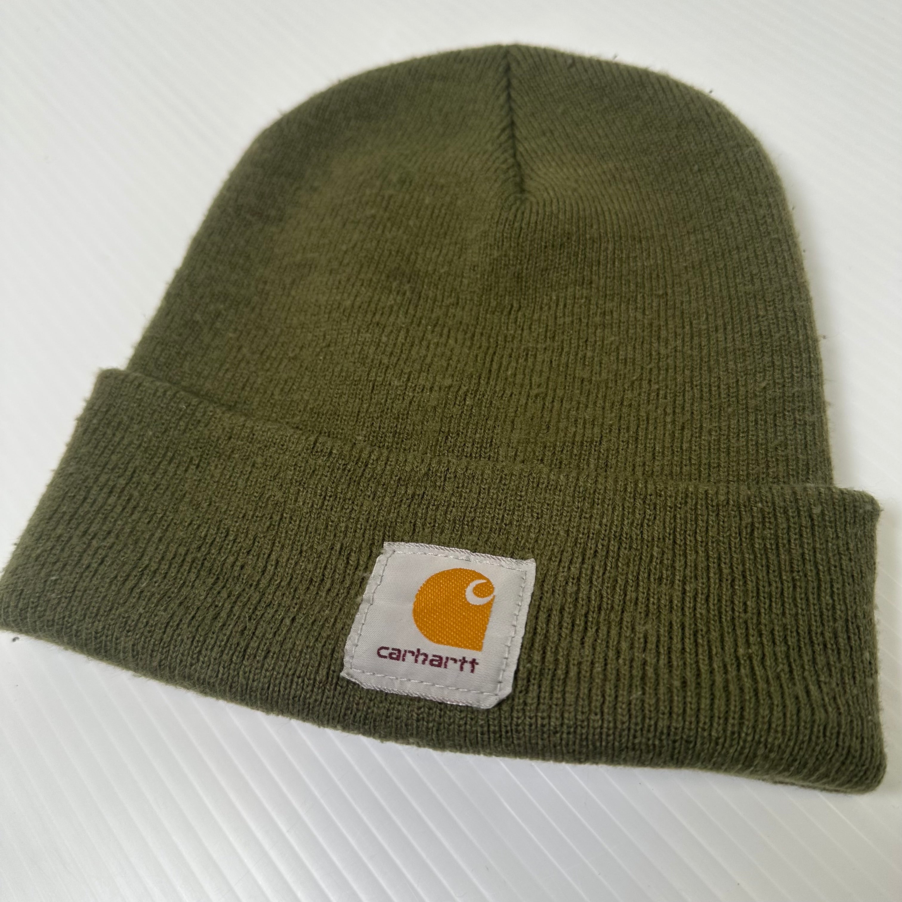 Vintage Carhartt Logo Beanie