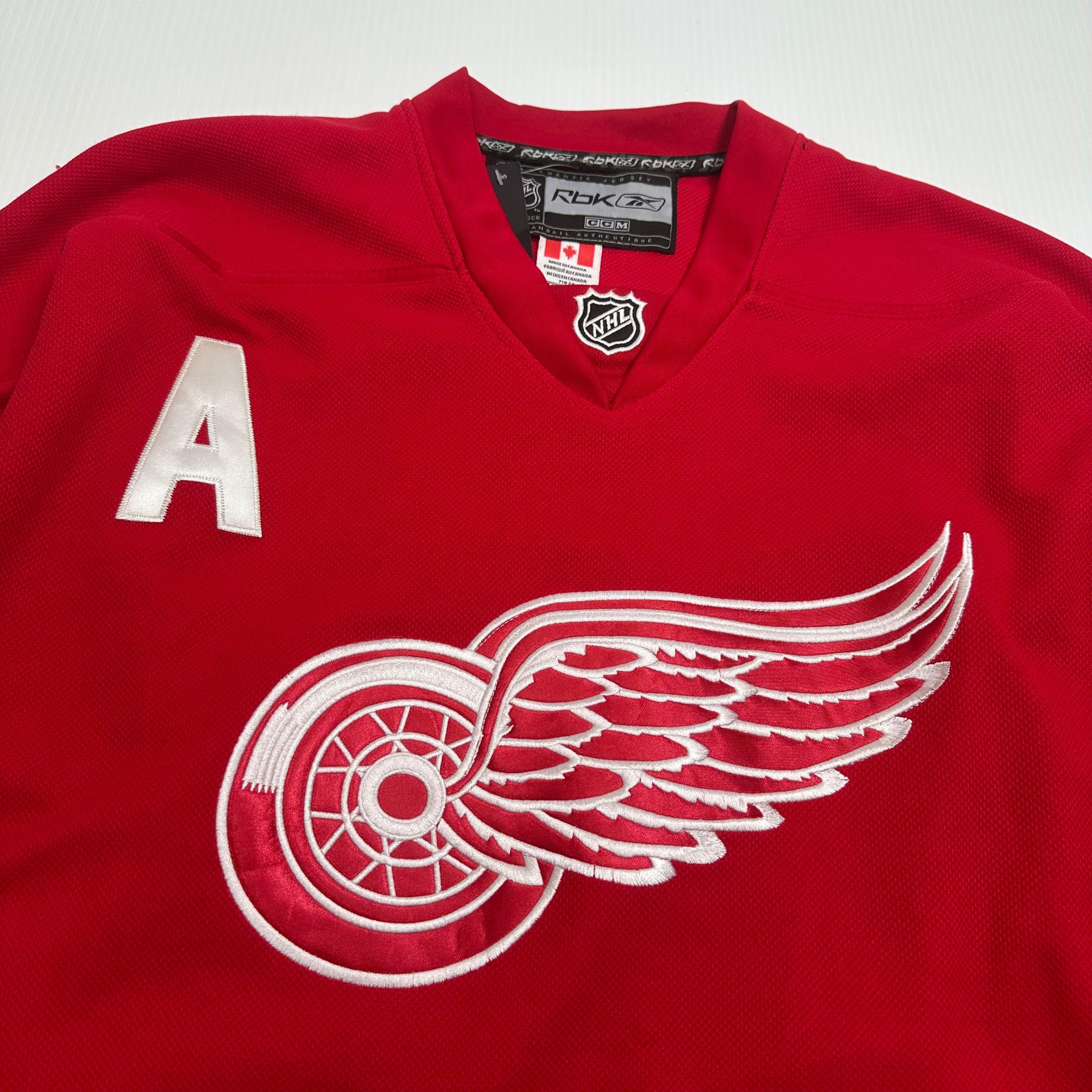 Reebok Detroit Red Wings NHL Datsyuk #13 Jersey 52