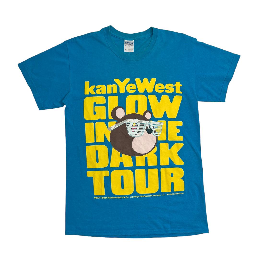 2007 Kanye West Glow In The Dark Tour Tee S