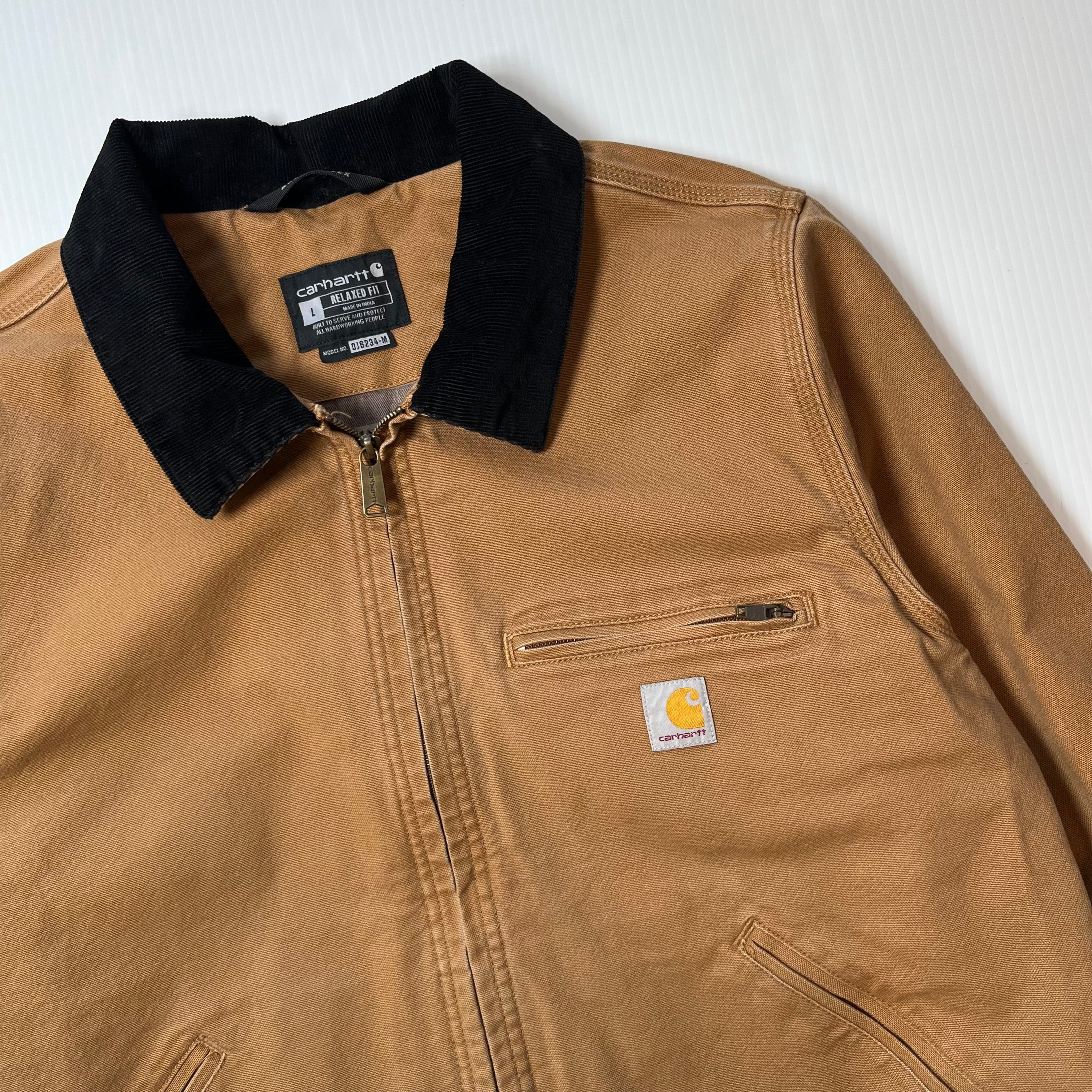 Carhartt Blanket Lined Detroit Jacket L