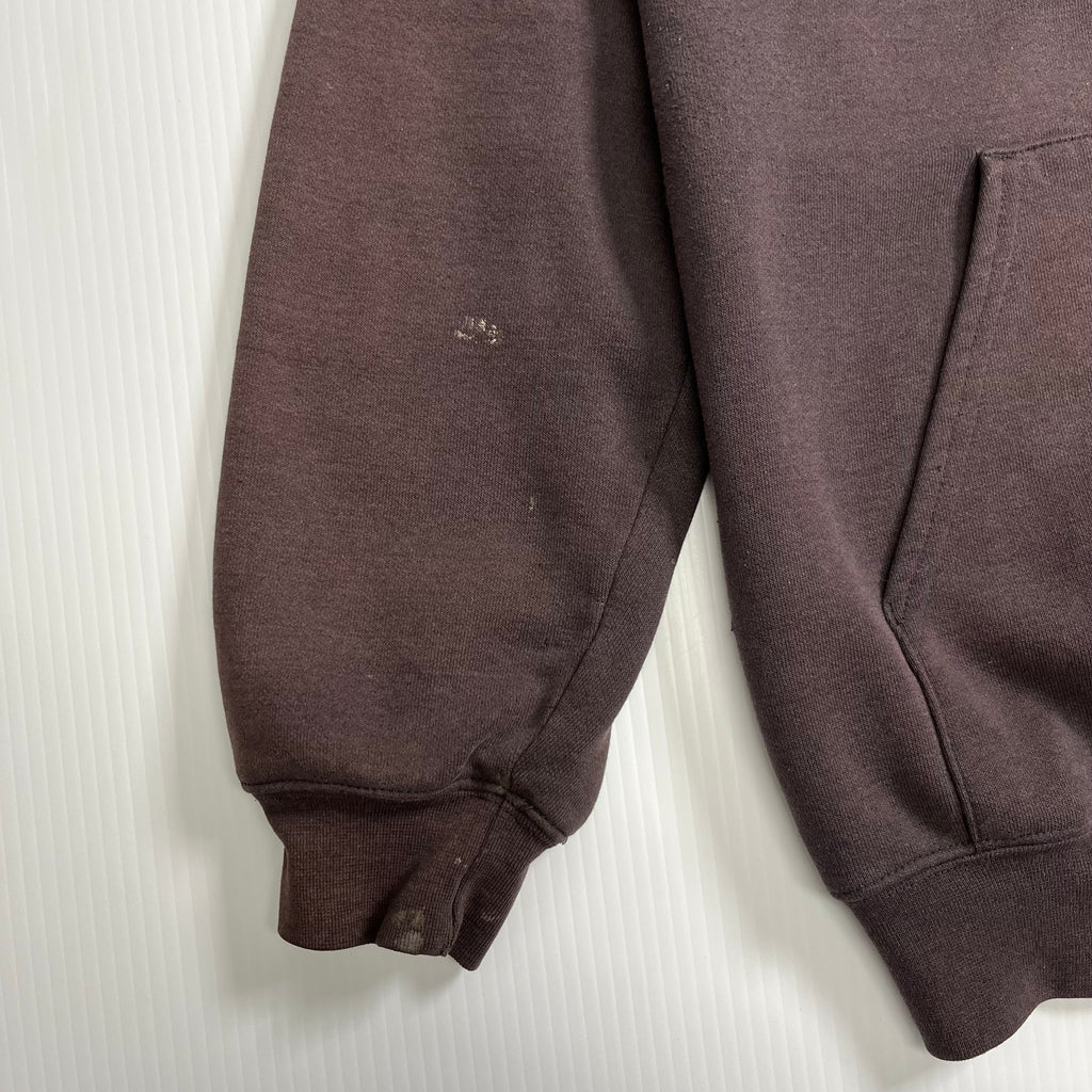 Vintage Carhartt Embroidered Logo Zip Hoodie M