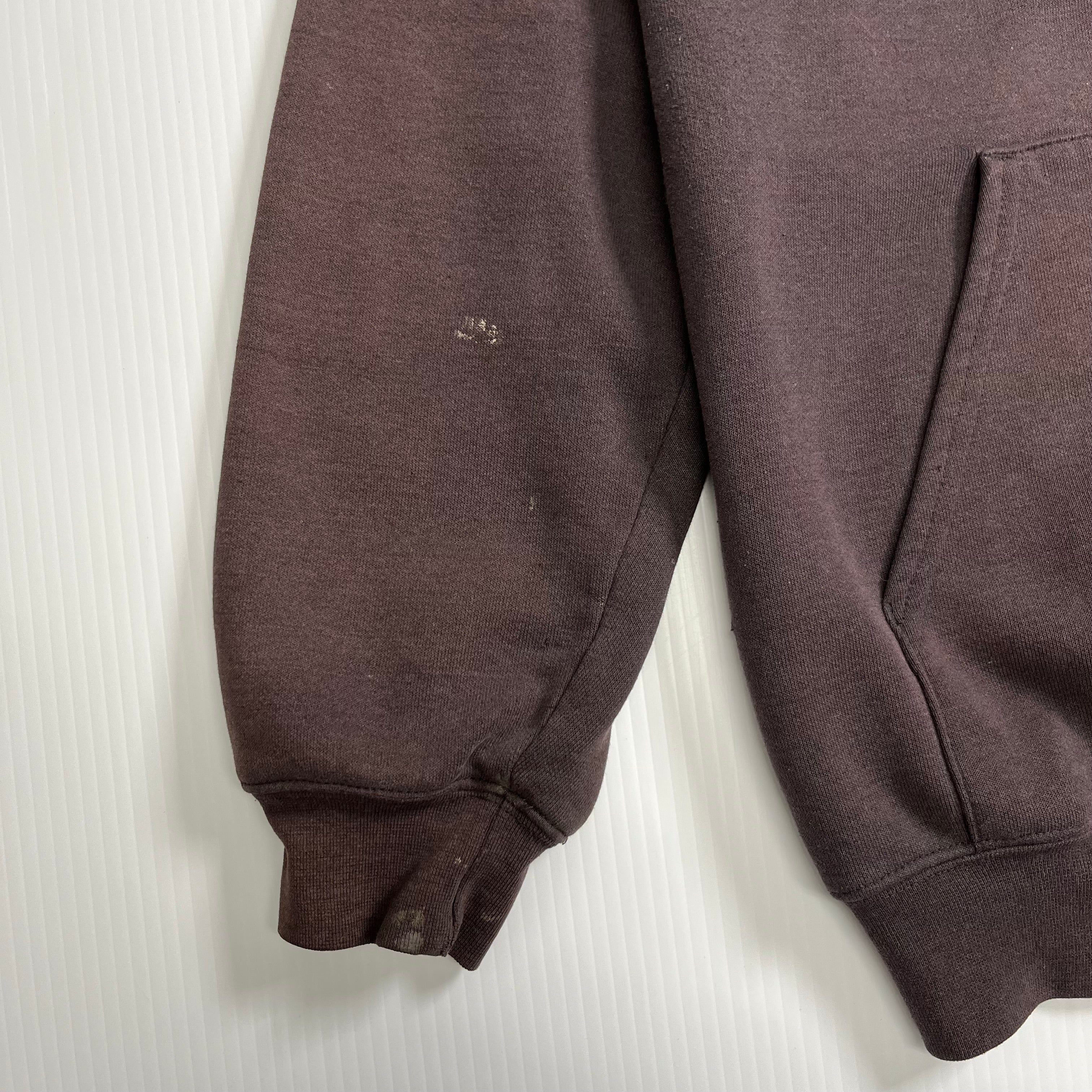 Vintage Carhartt Embroidered Logo Zip Hoodie M
