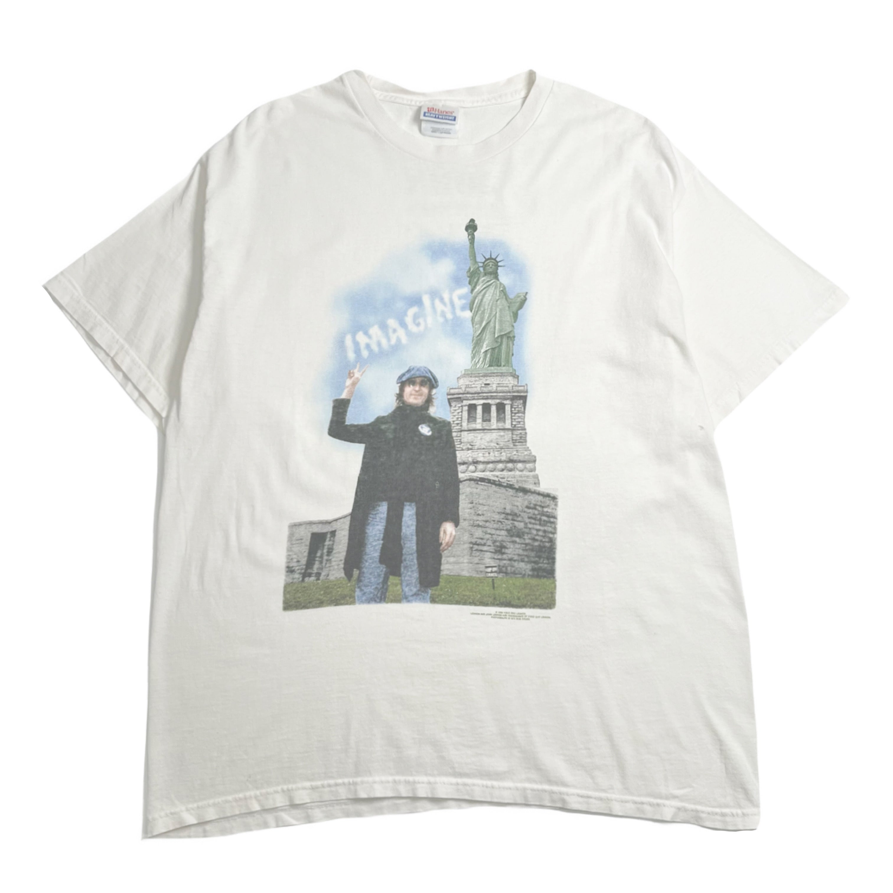 1998 John Lennon Imagine NYC Tee L