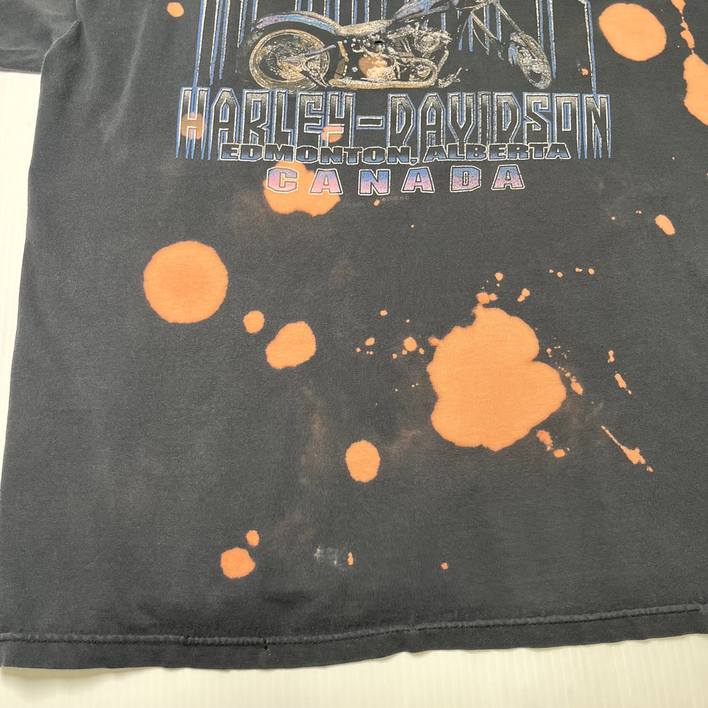 Harley Davidson Bleach Spot Pocket Tee XL