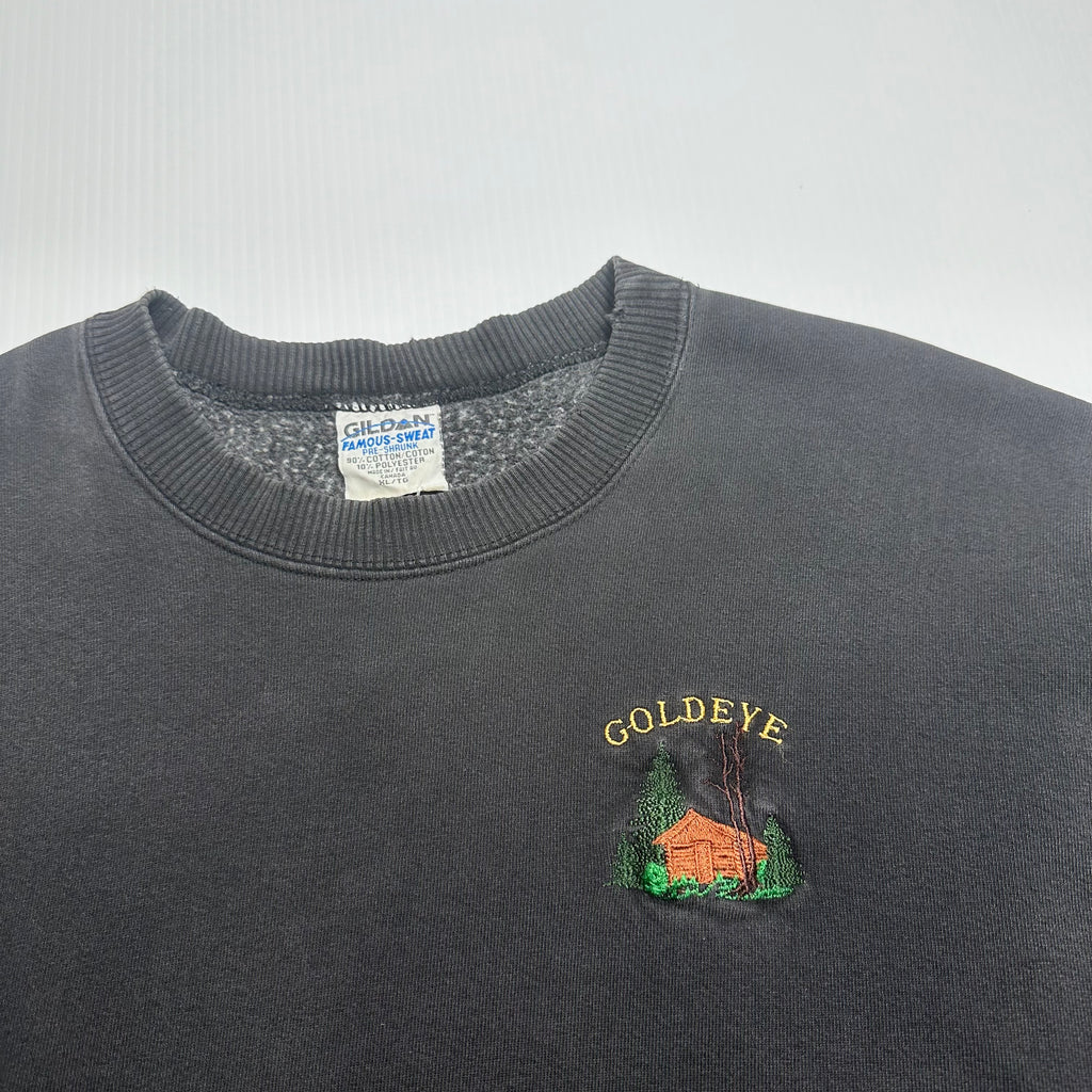 Vintage Goldeye Embroidered Crewneck XL