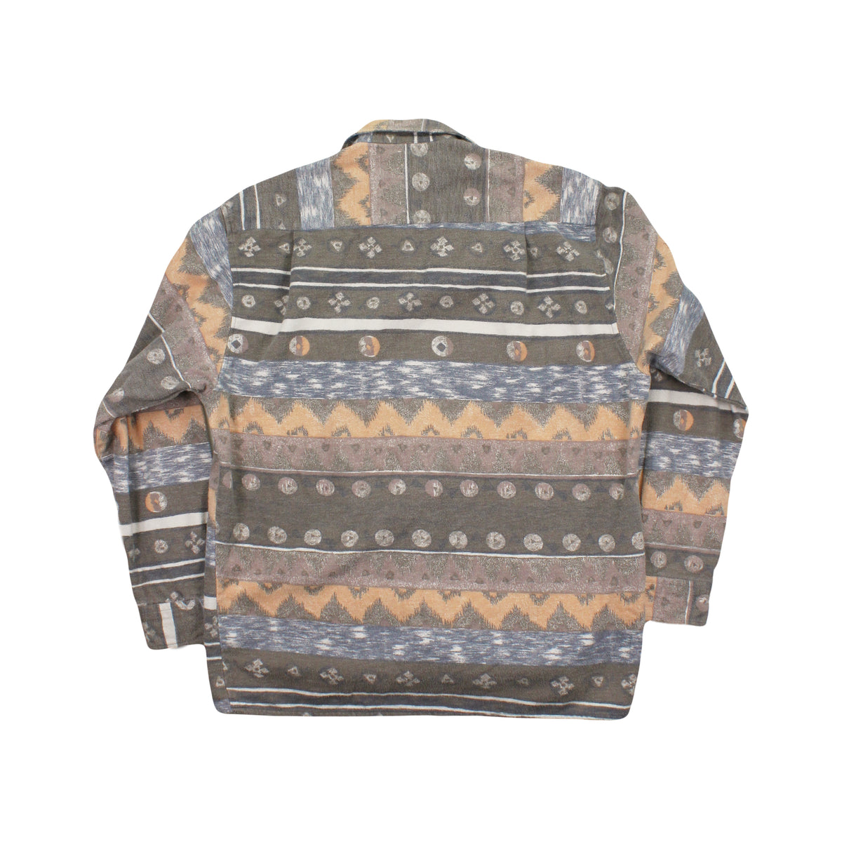 Vintage Falls Creek Pattern Button Up Shirt M