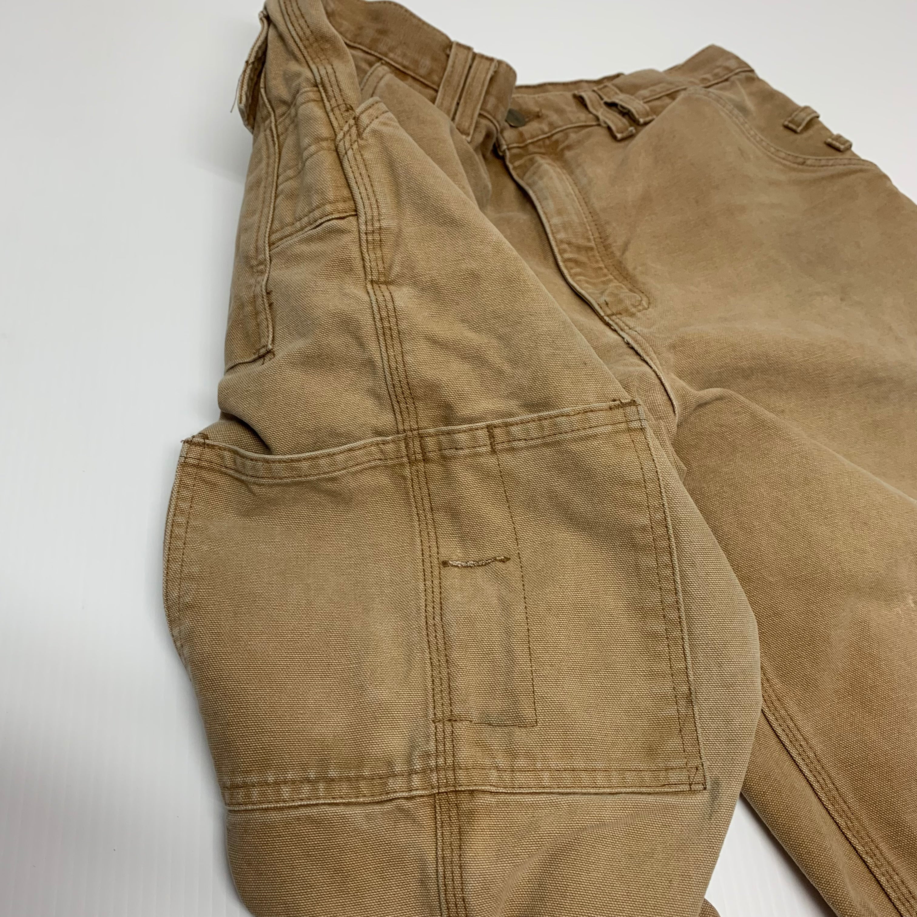 Carhartt Tan Utility Denim 34x32 0102