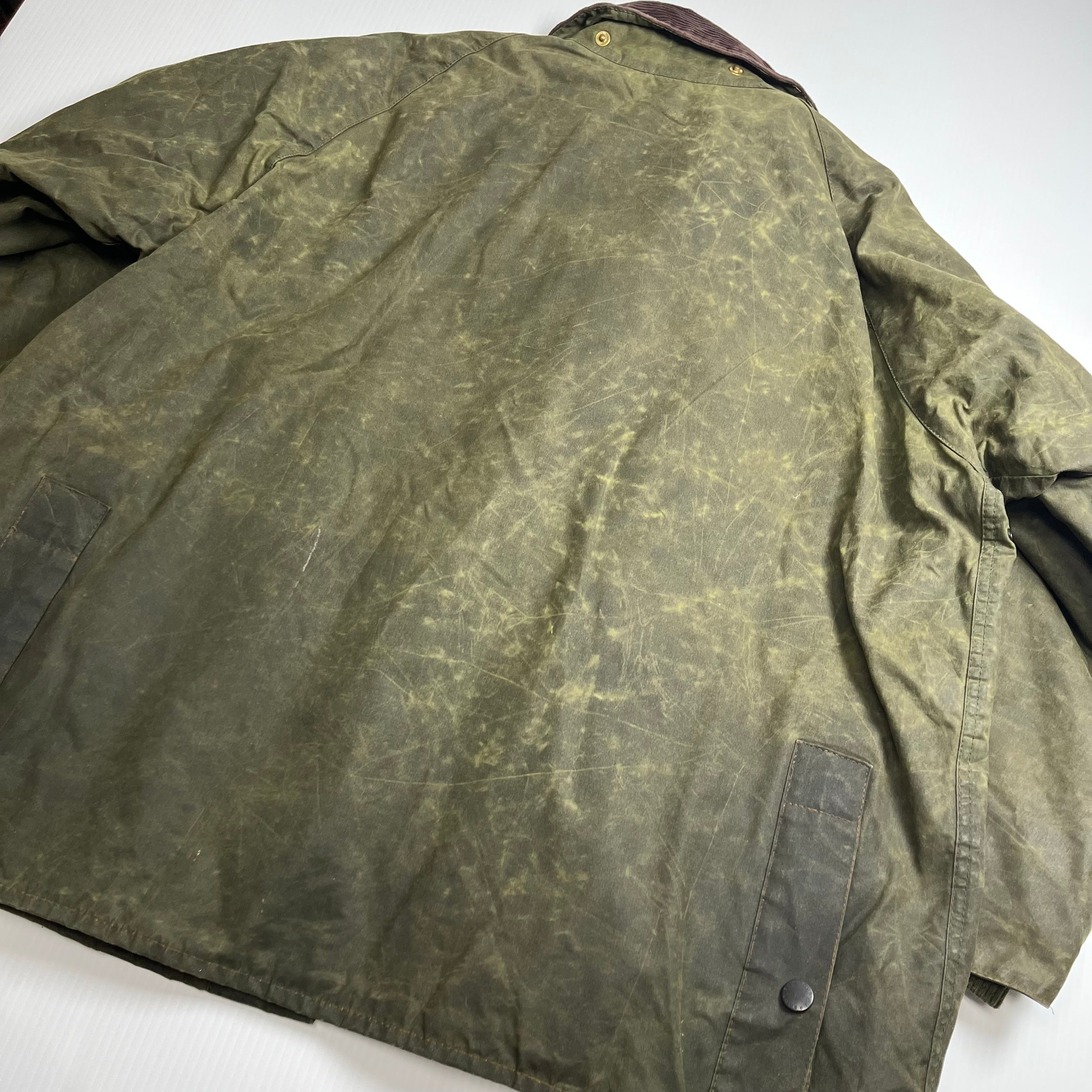 Vintage Barbour A100 Bedale Waxed Jacket C48 XL