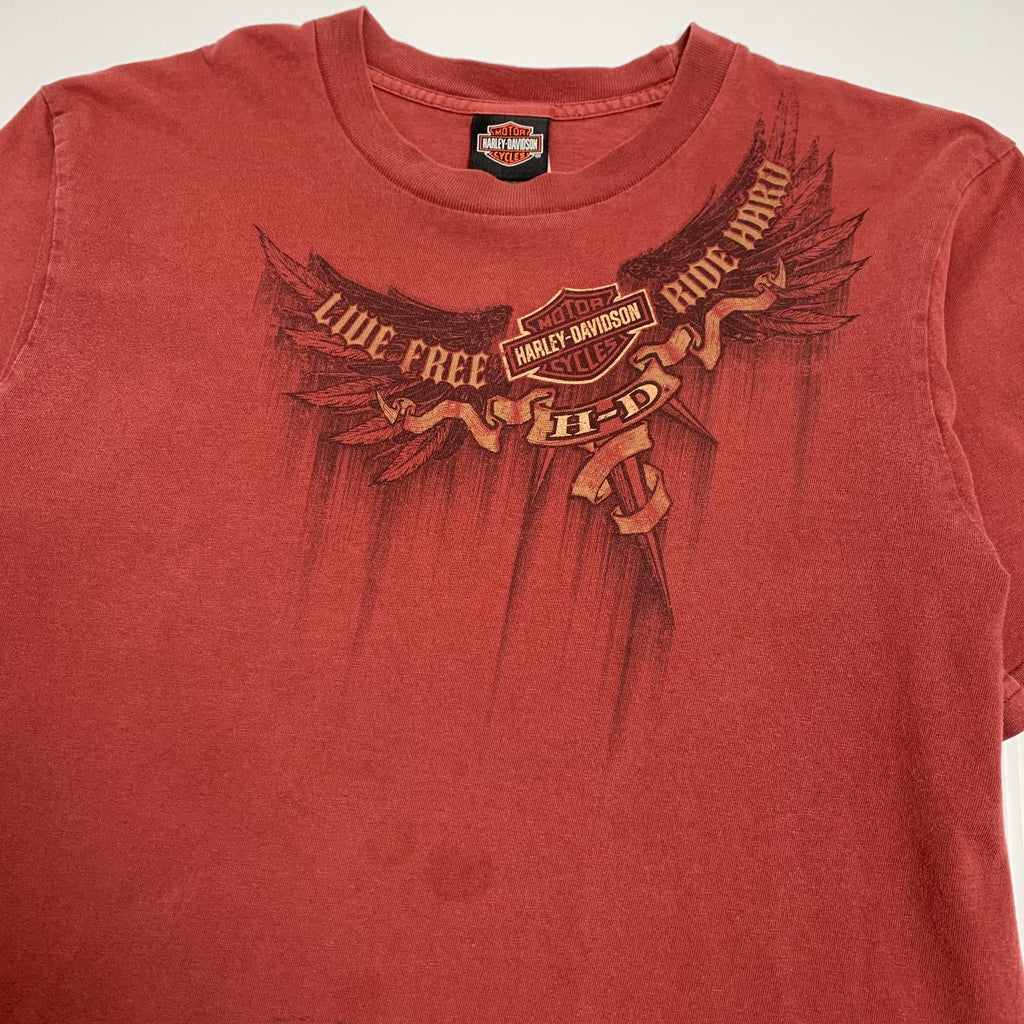 Harley Davidson Ride Hard Saudi Arabia Tee L