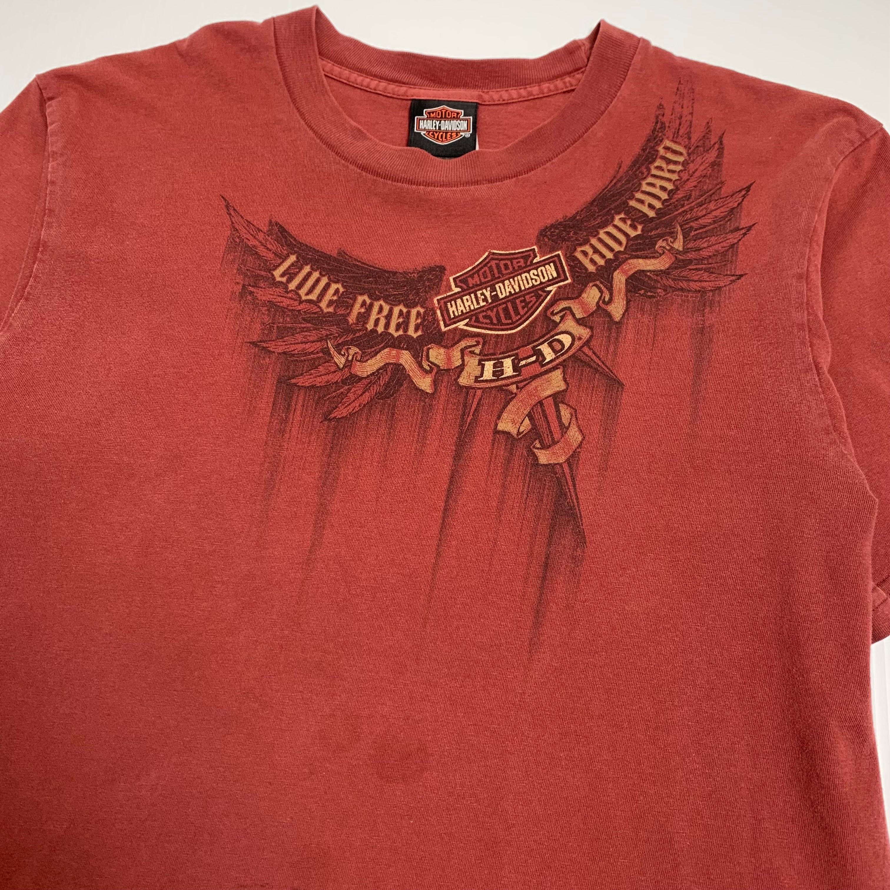 Harley Davidson Ride Hard Saudi Arabia Tee L