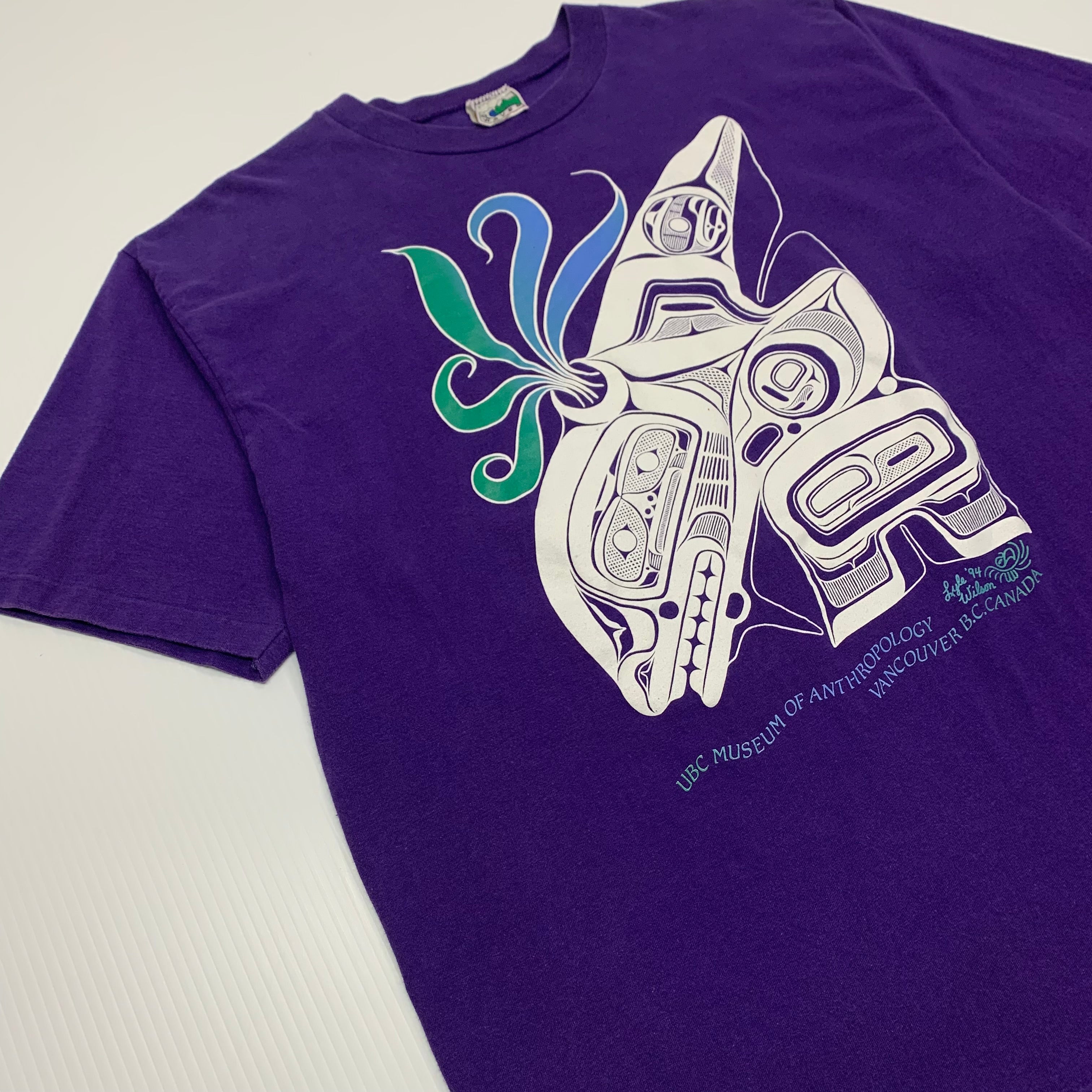 90s UBC Of Anthropology Tee L