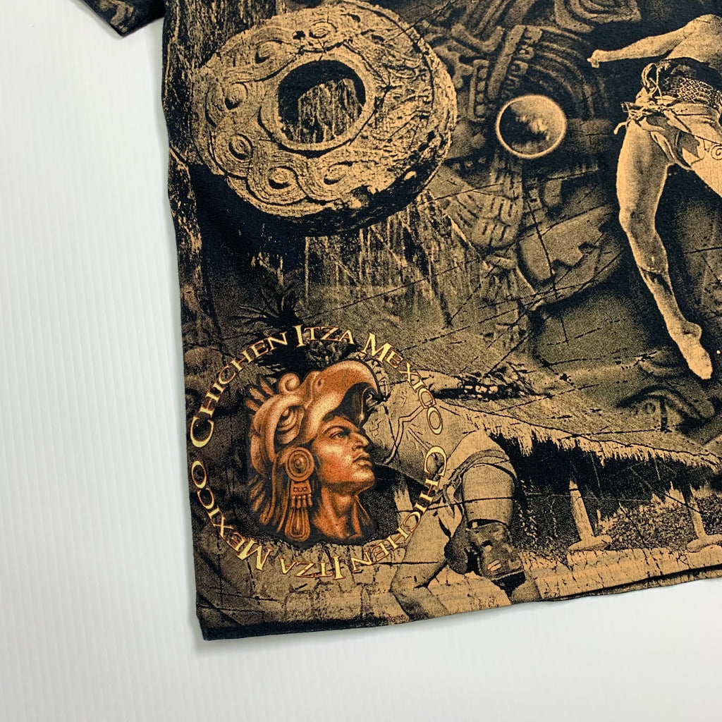 Aztec Mexico AOP Graphic Tee M