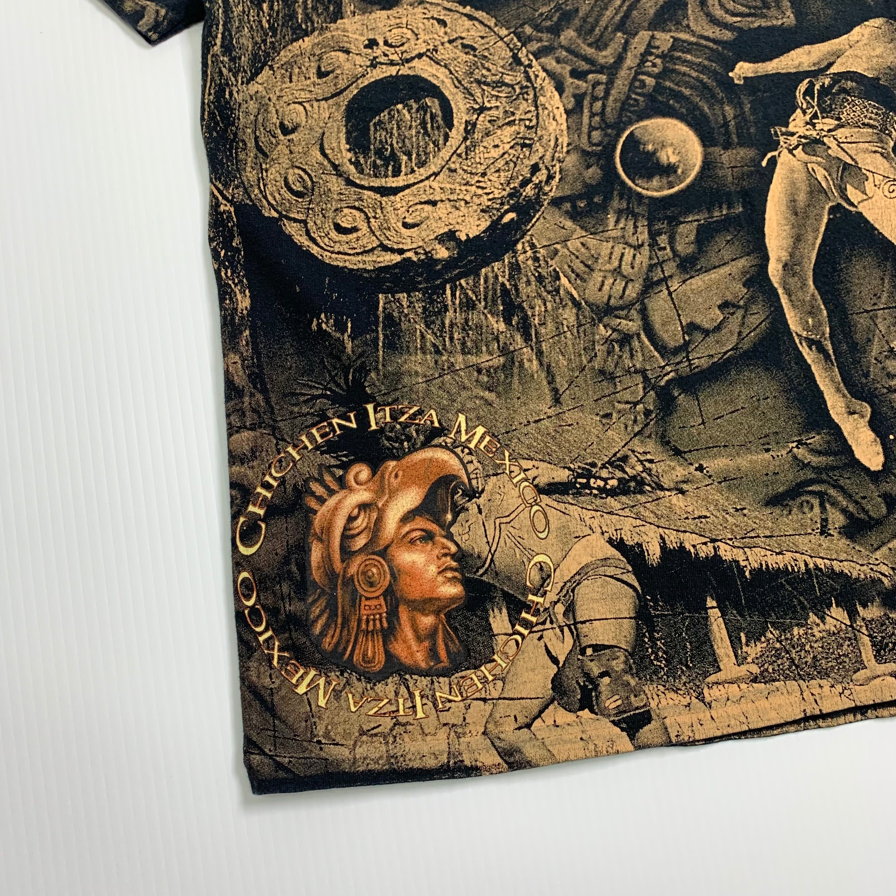 Aztec Mexico AOP Graphic Tee M