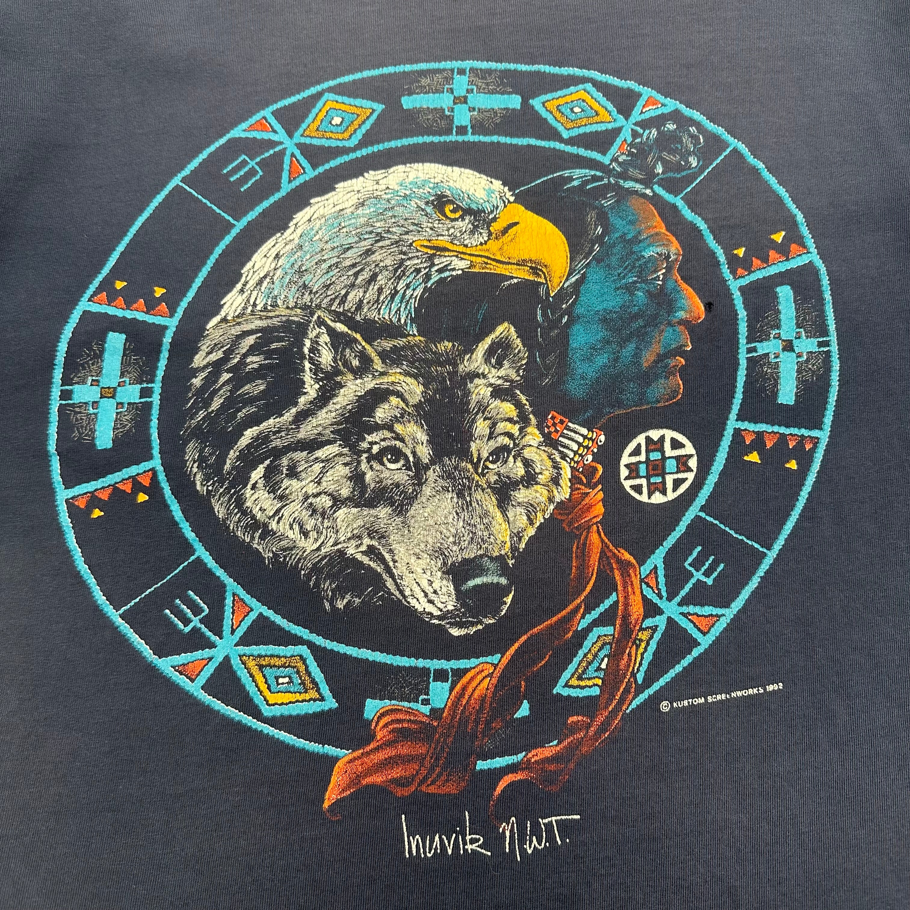 1992 Inuvik N.W.T. Wolf Tee L