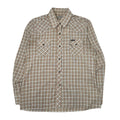 Vintage Road Runner Plaid Button Up Shirt M