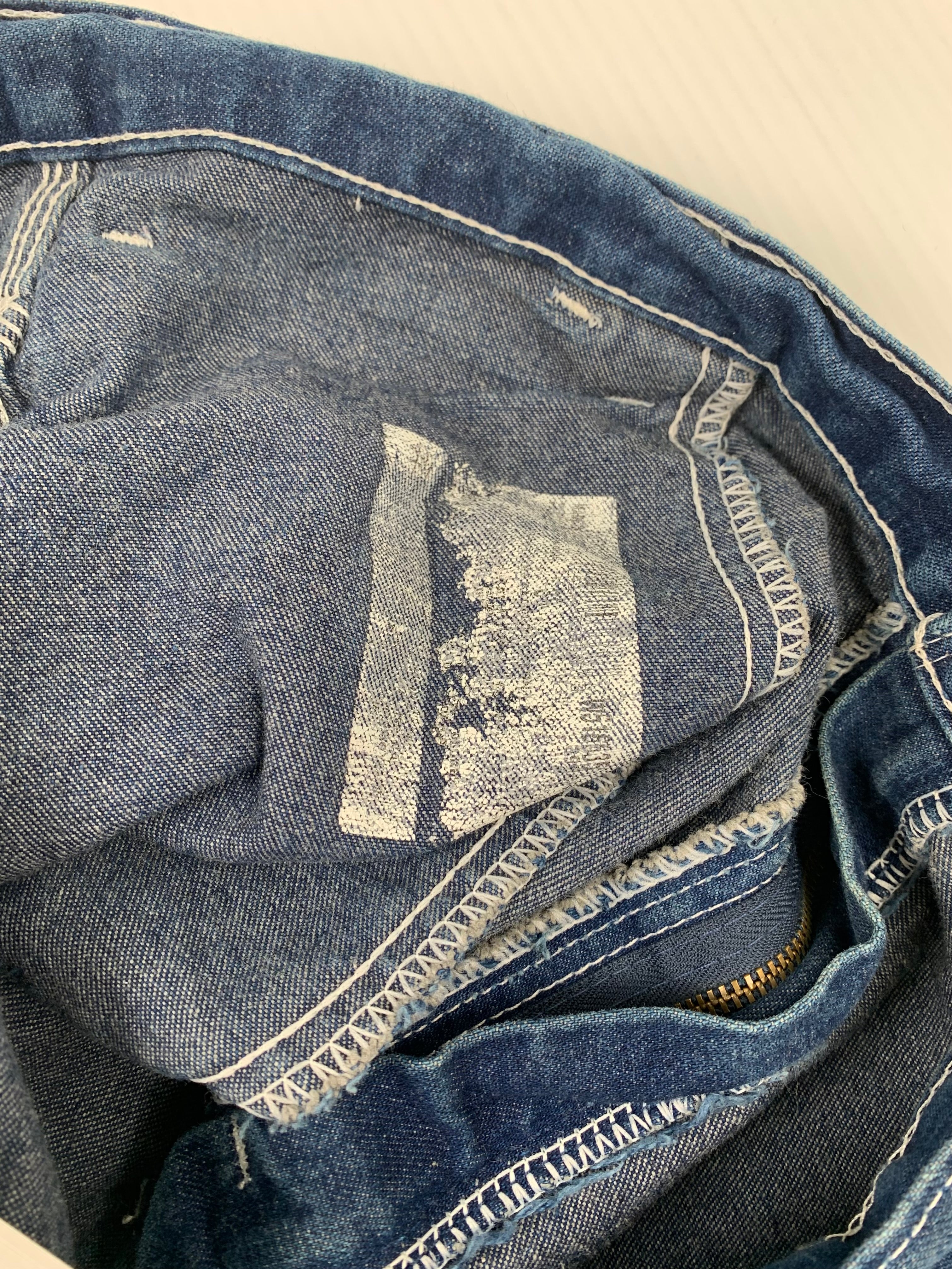 Vintage Dickies Dark Wash Carpenter Denim Shorts 36