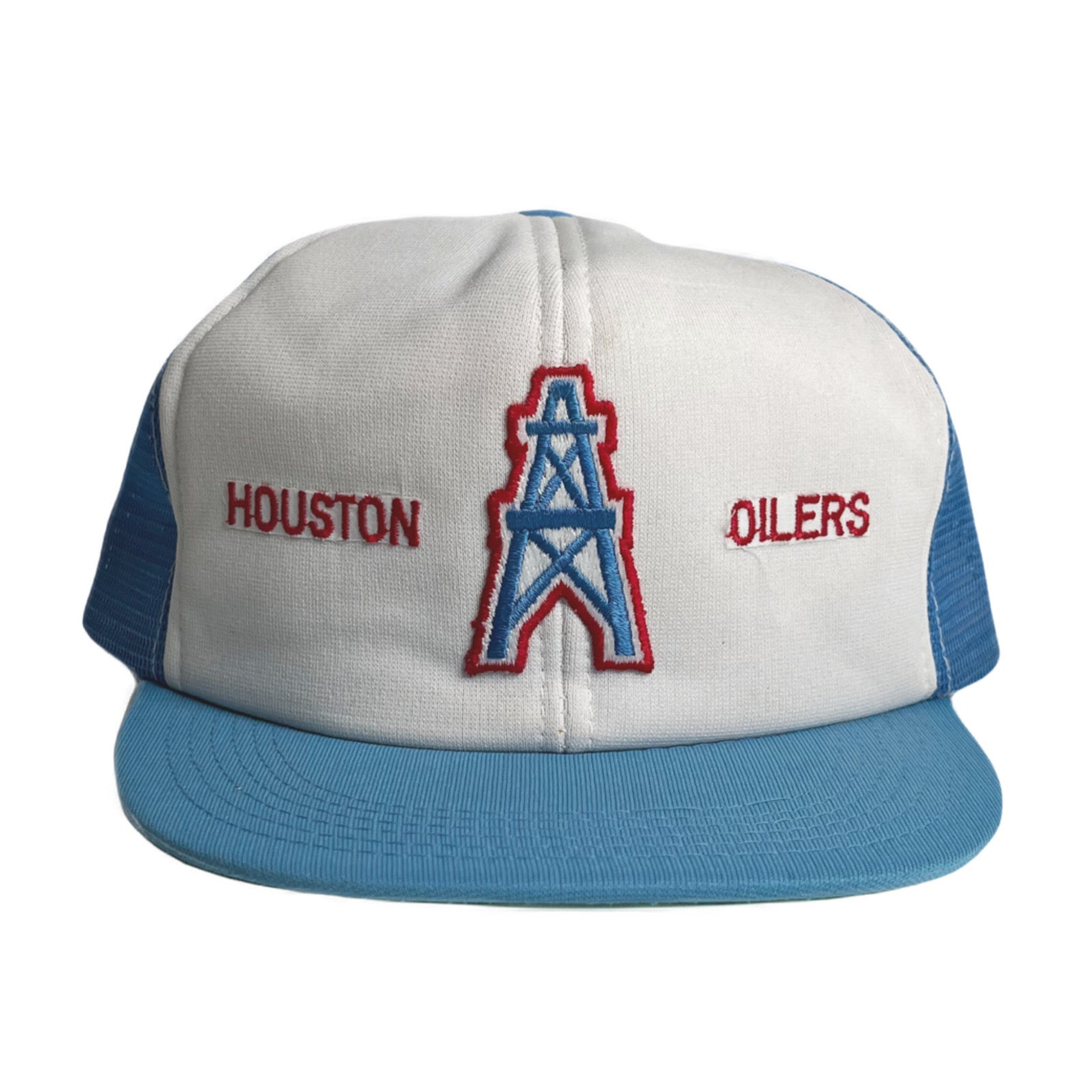 80s Houston Oilers Trucker Snapback Hat