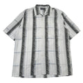 Y2K SouthPole Striped Short Sleeve Button Up L