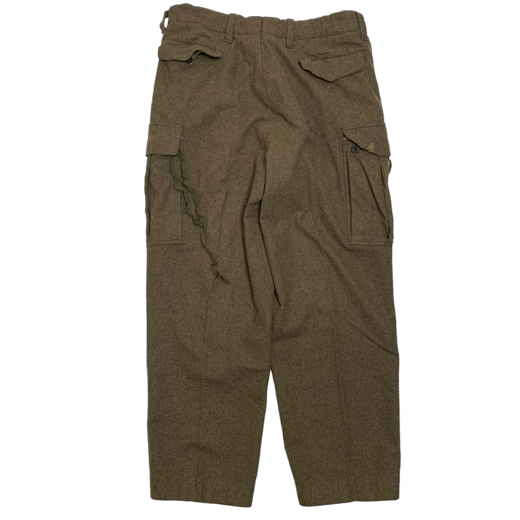 1963 Wool E. Dreyer Combat Trousers 36