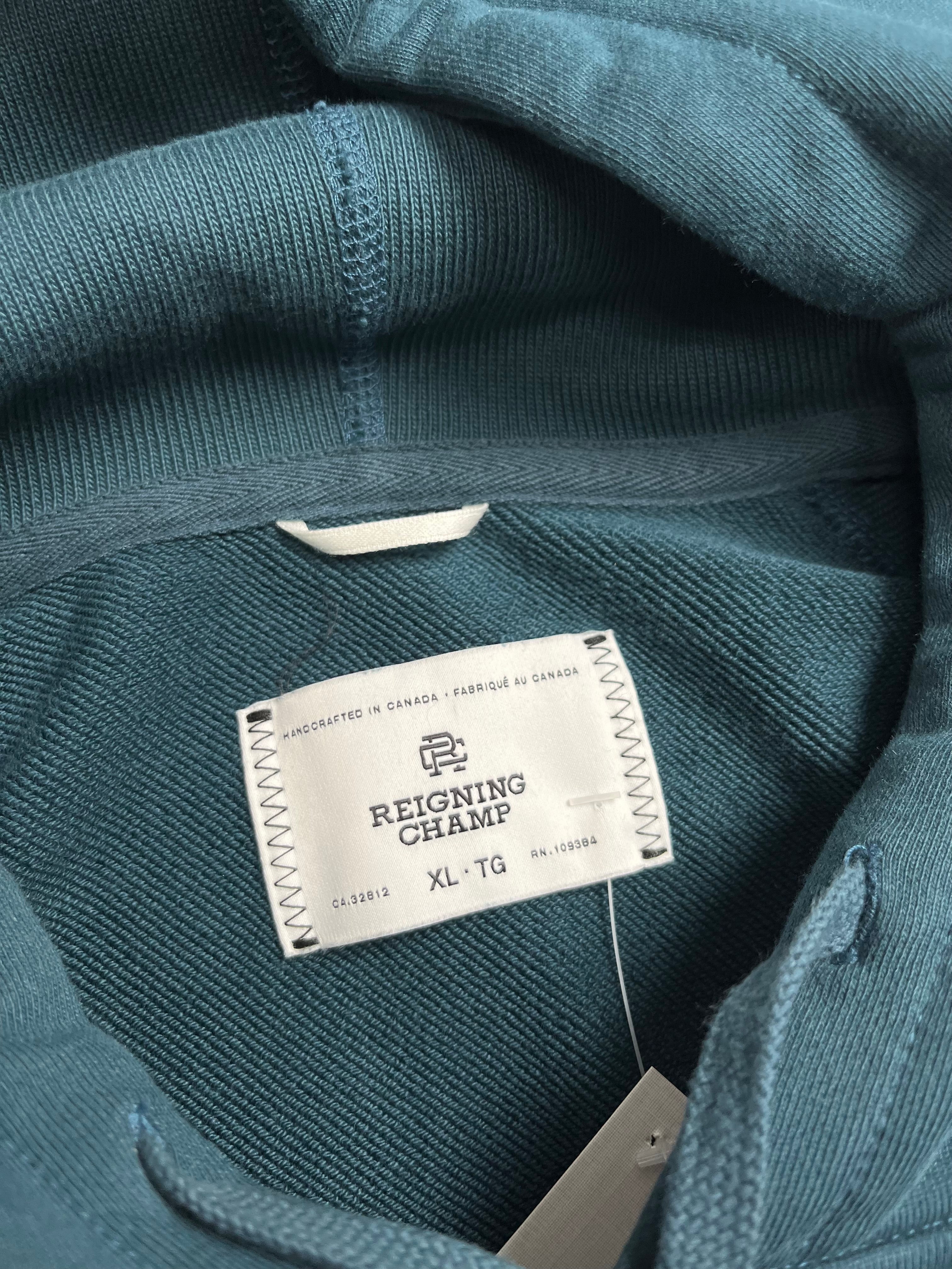 Reigning Champ Blank Hoodie XL