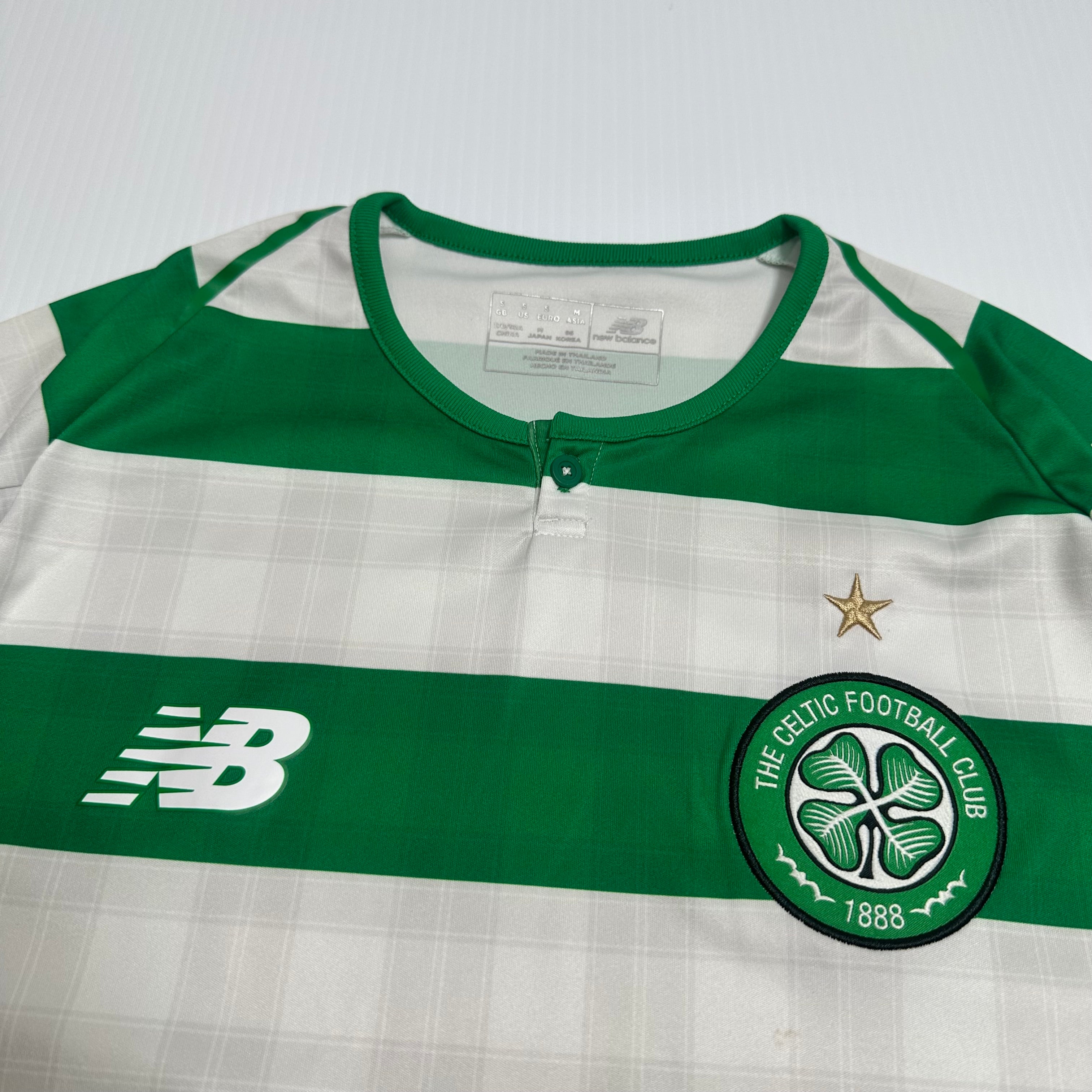 2018-19 New Balance Celtic Football Club Kit S