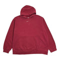 Y2K Nike Maroon Centre Swoosh Hoodie 2XL