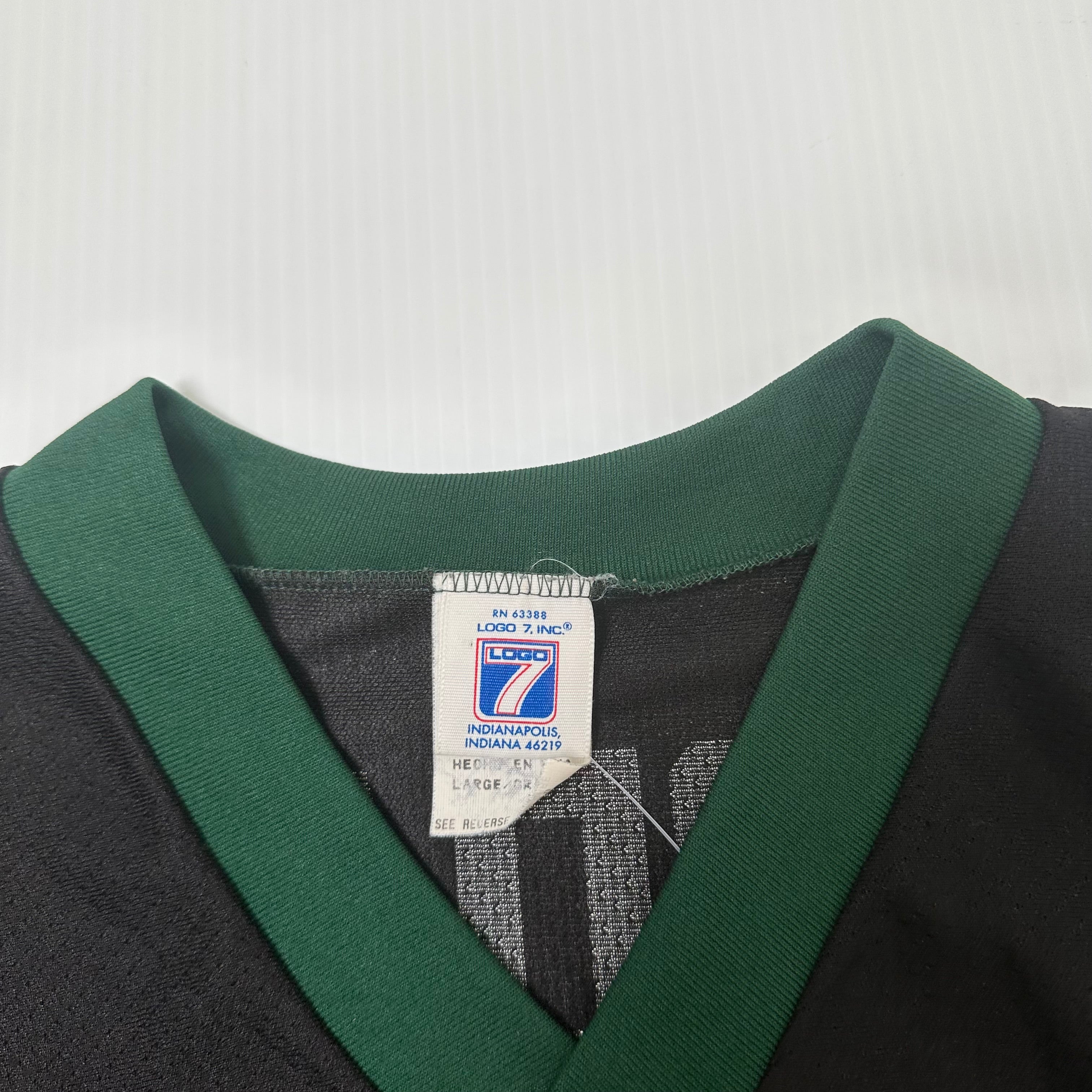 Vintage Logo 7 Dallas Stars Modano #9 Short Sleeve Jersey L
