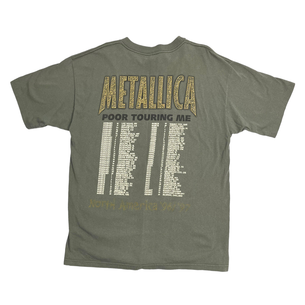 1997 Metallica Poor Touring Me Tee XL