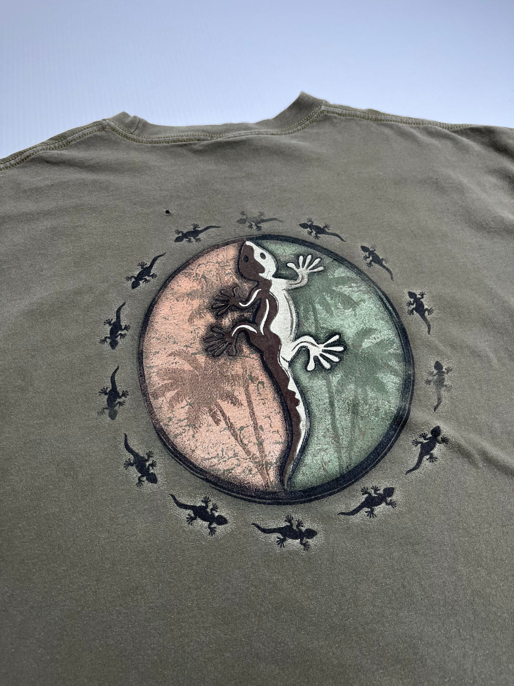 Vintage Mexico Lizard Graphic Tee XL