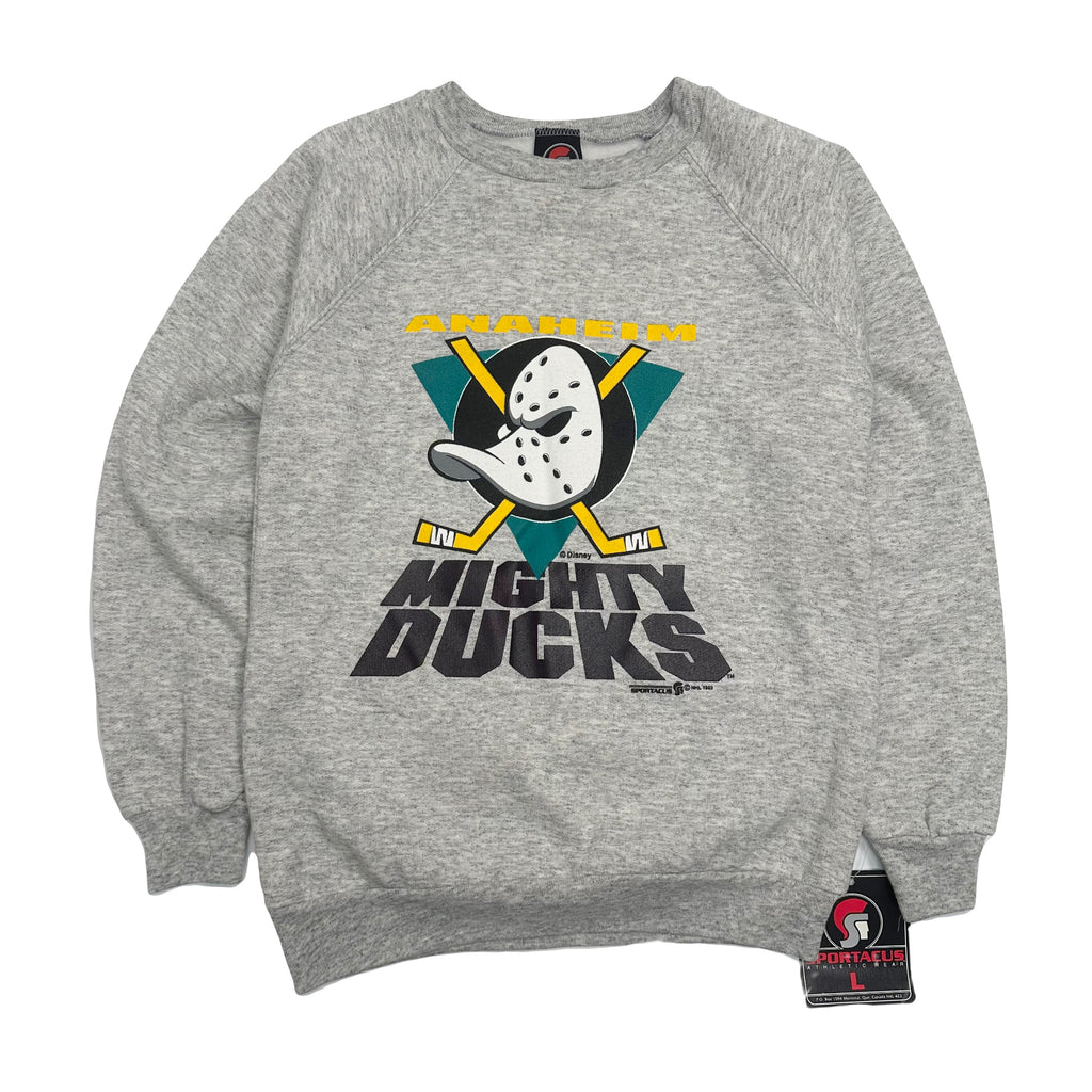 1993 Anaheim Mighty Ducks Graphic Crewneck Youth L