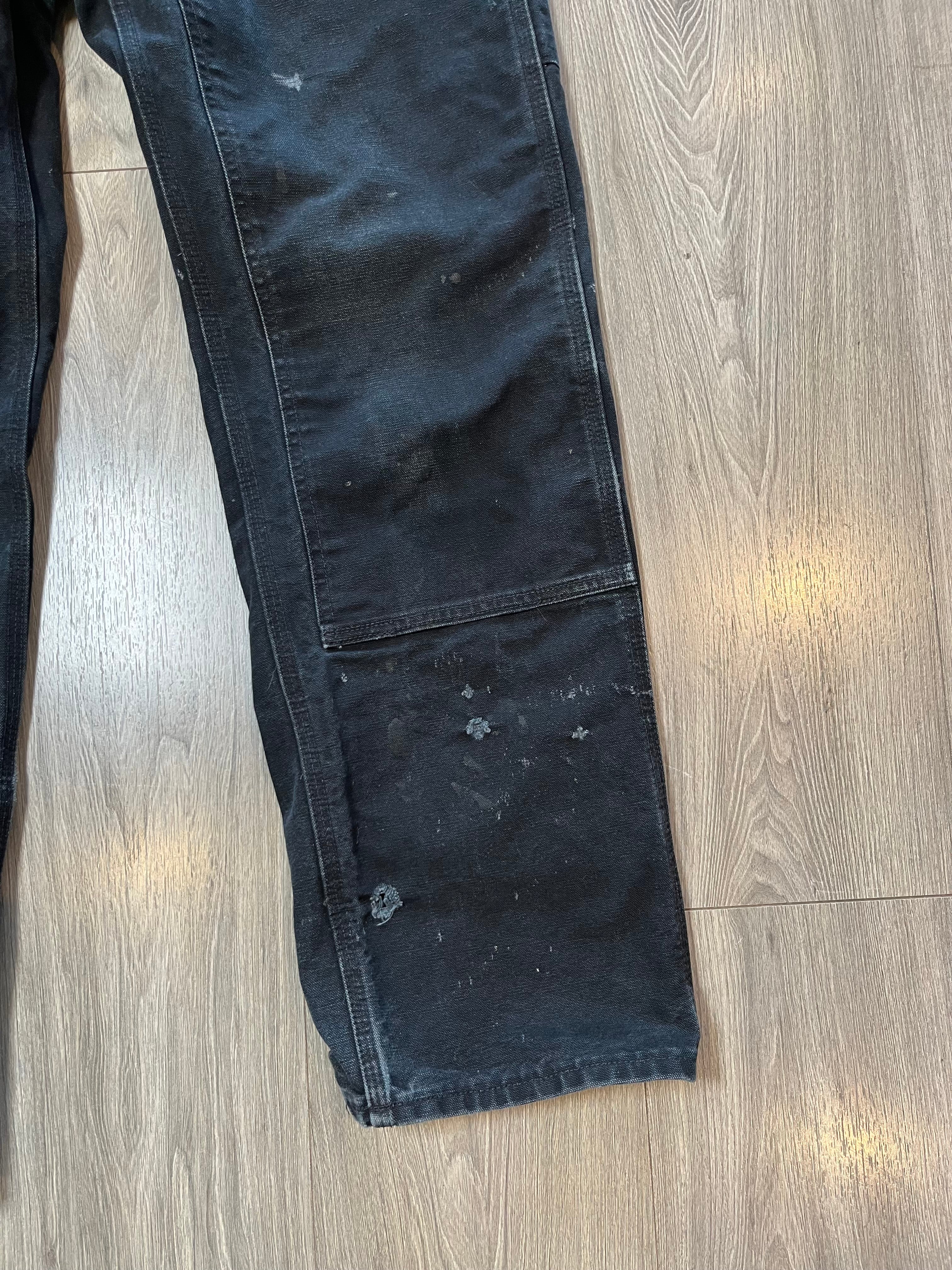 Vintage Carhartt B01 Distressed Double Knee Denim 29