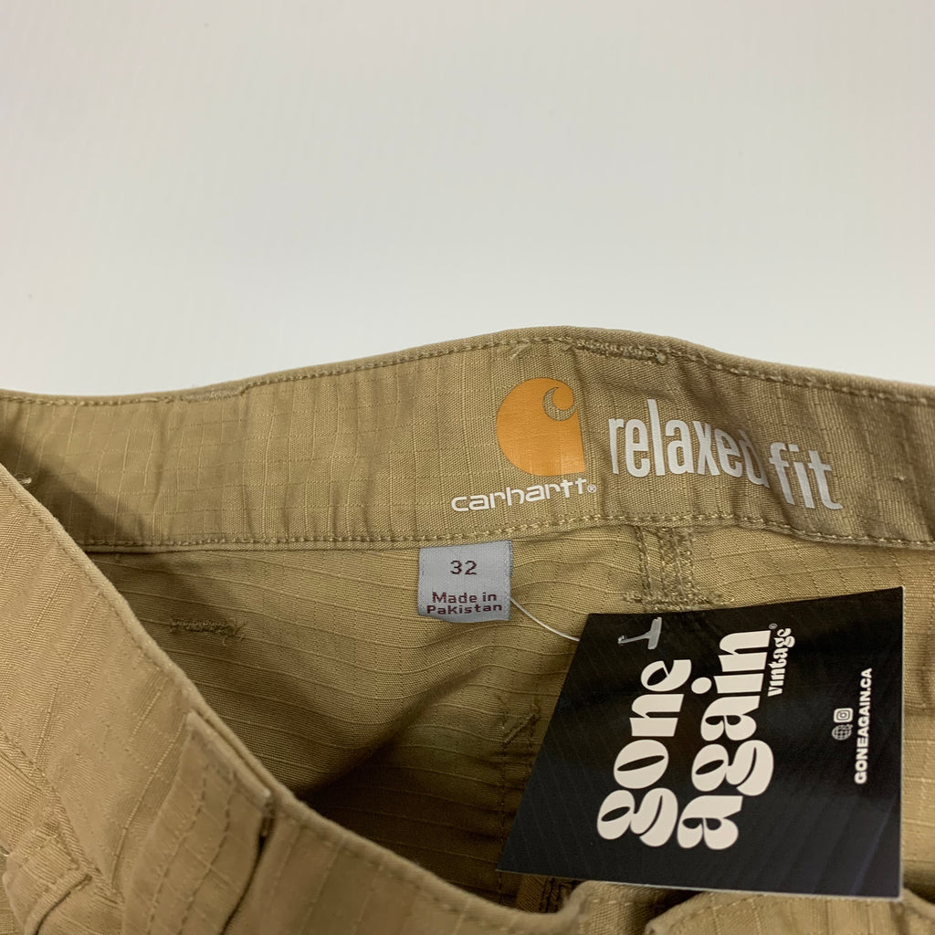 Beige Carhartt Ripstop Cargo Shorts 32