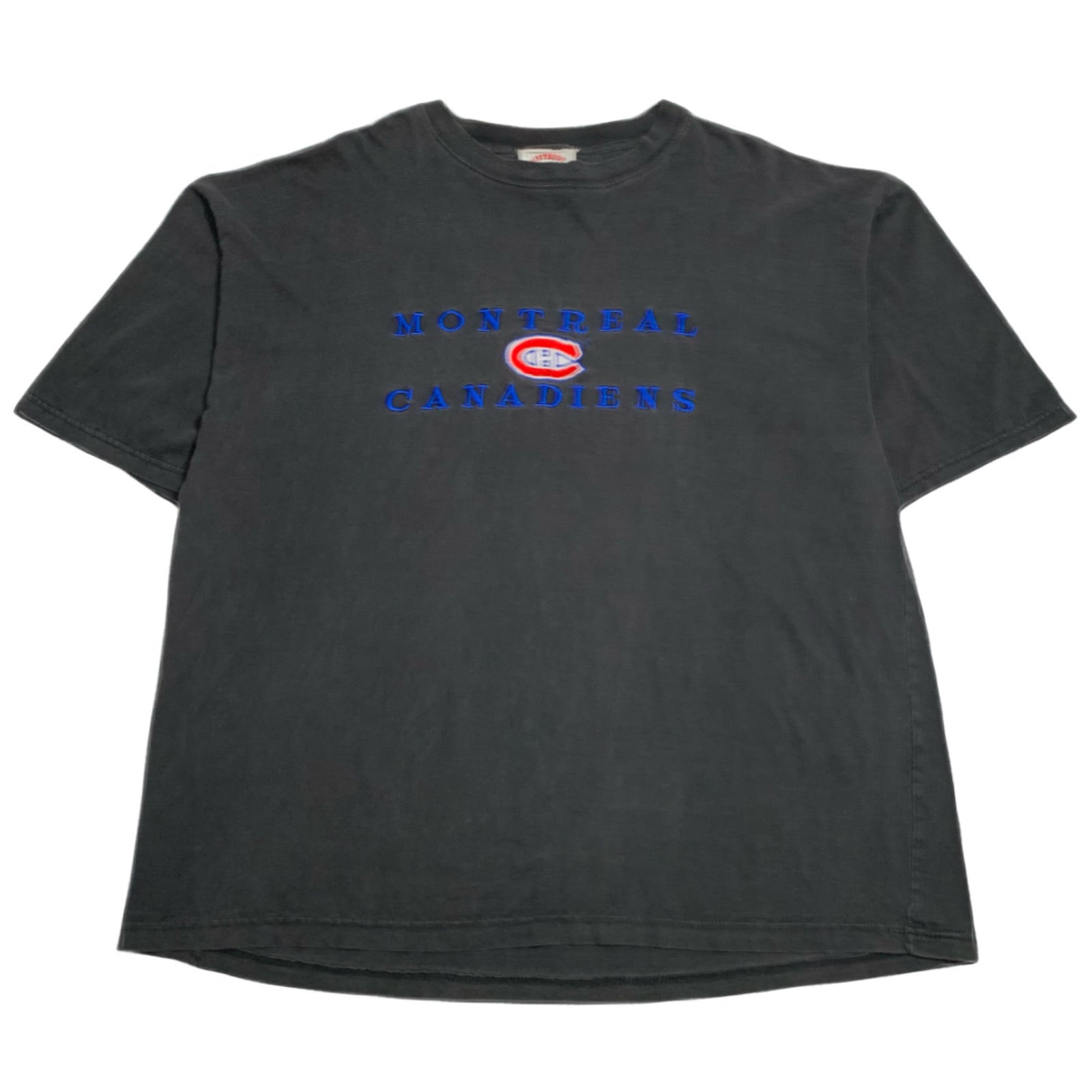 Vintage Montreal Canadiens Embroidered Tee XL