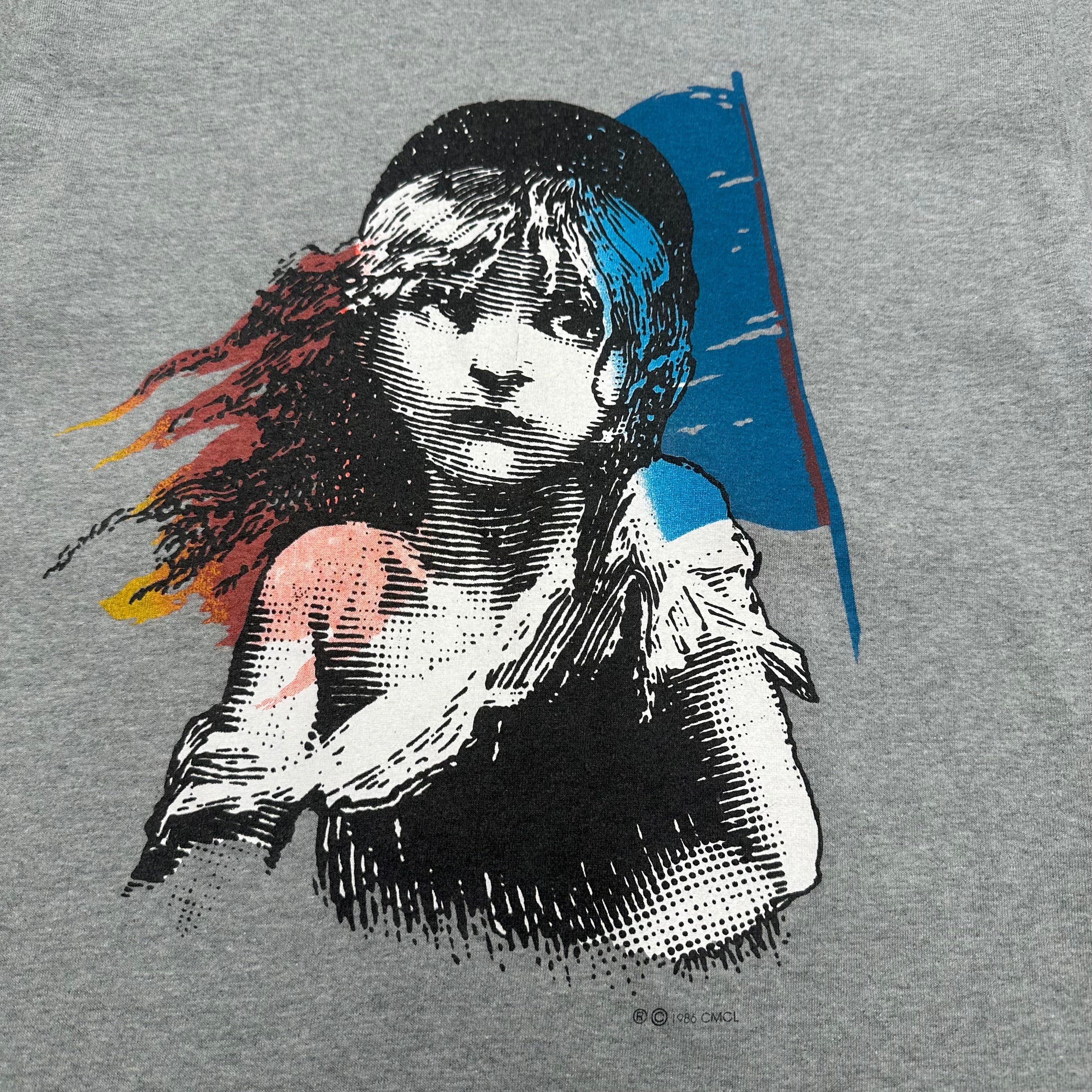 1986 Les Miserables Graphic Tee XL