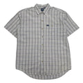 Vintage Everblue Plaid Short Sleeve Button Up Shirt M