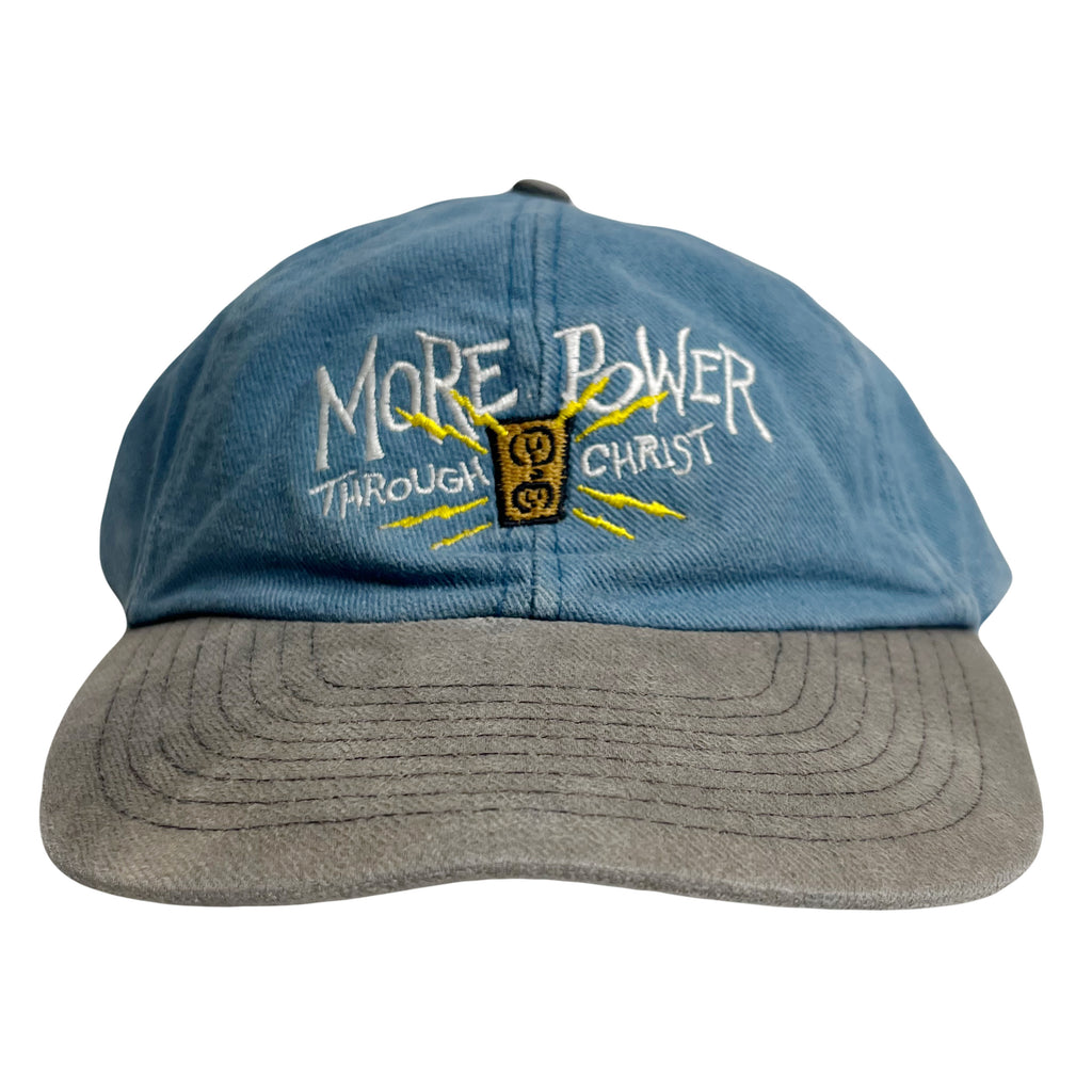 Vintage More Power With Christ Strapback Hat